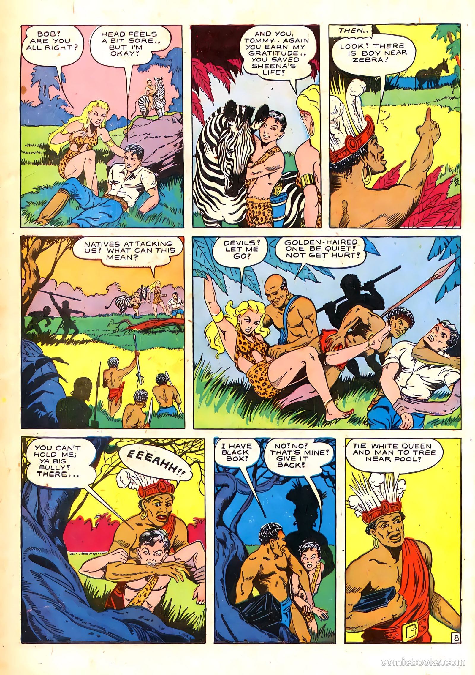 Sheena, Queen of the Jungle #4 (1948) — page 47 of 54