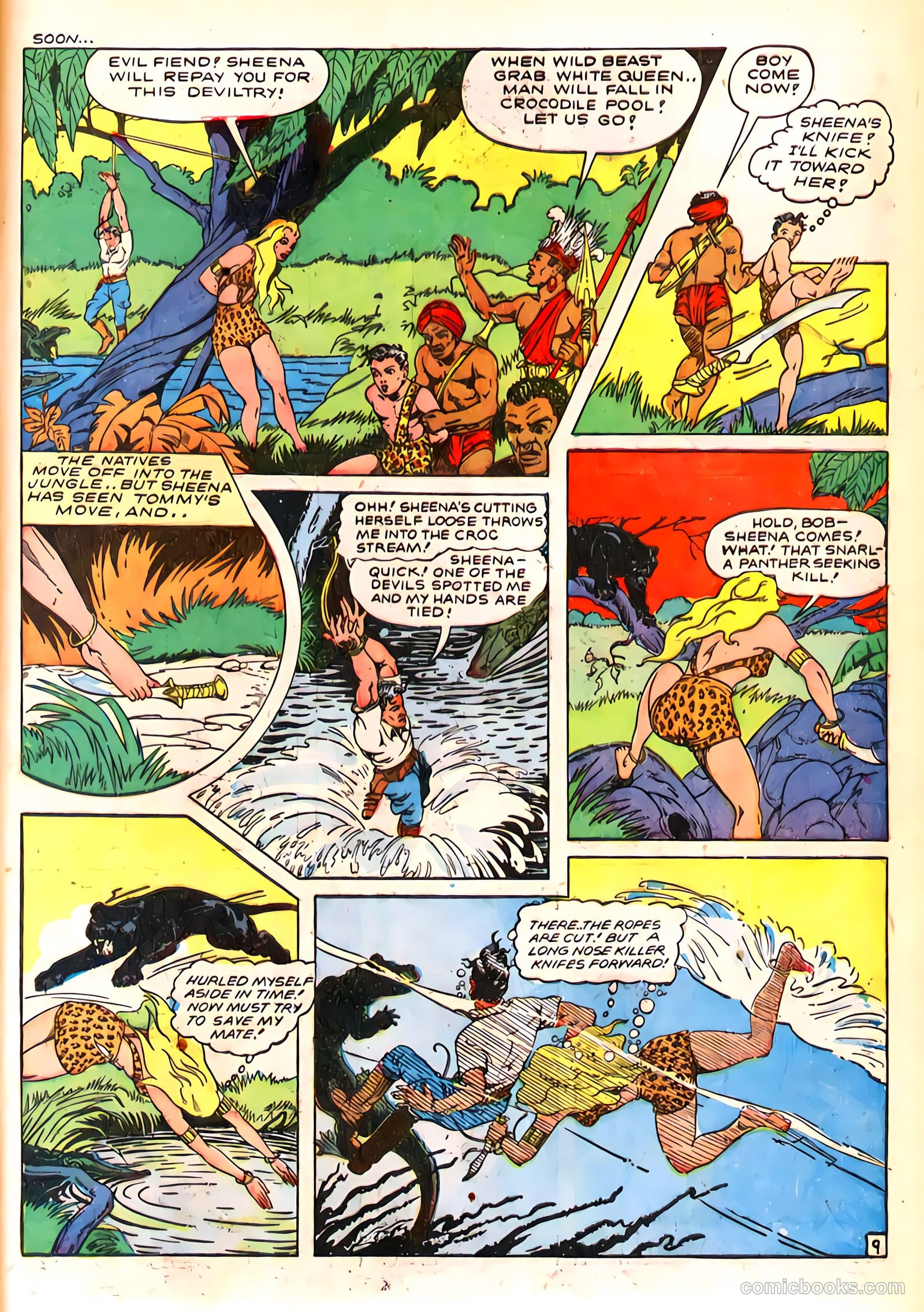 Sheena, Queen of the Jungle #4 (1948) — page 48 of 54