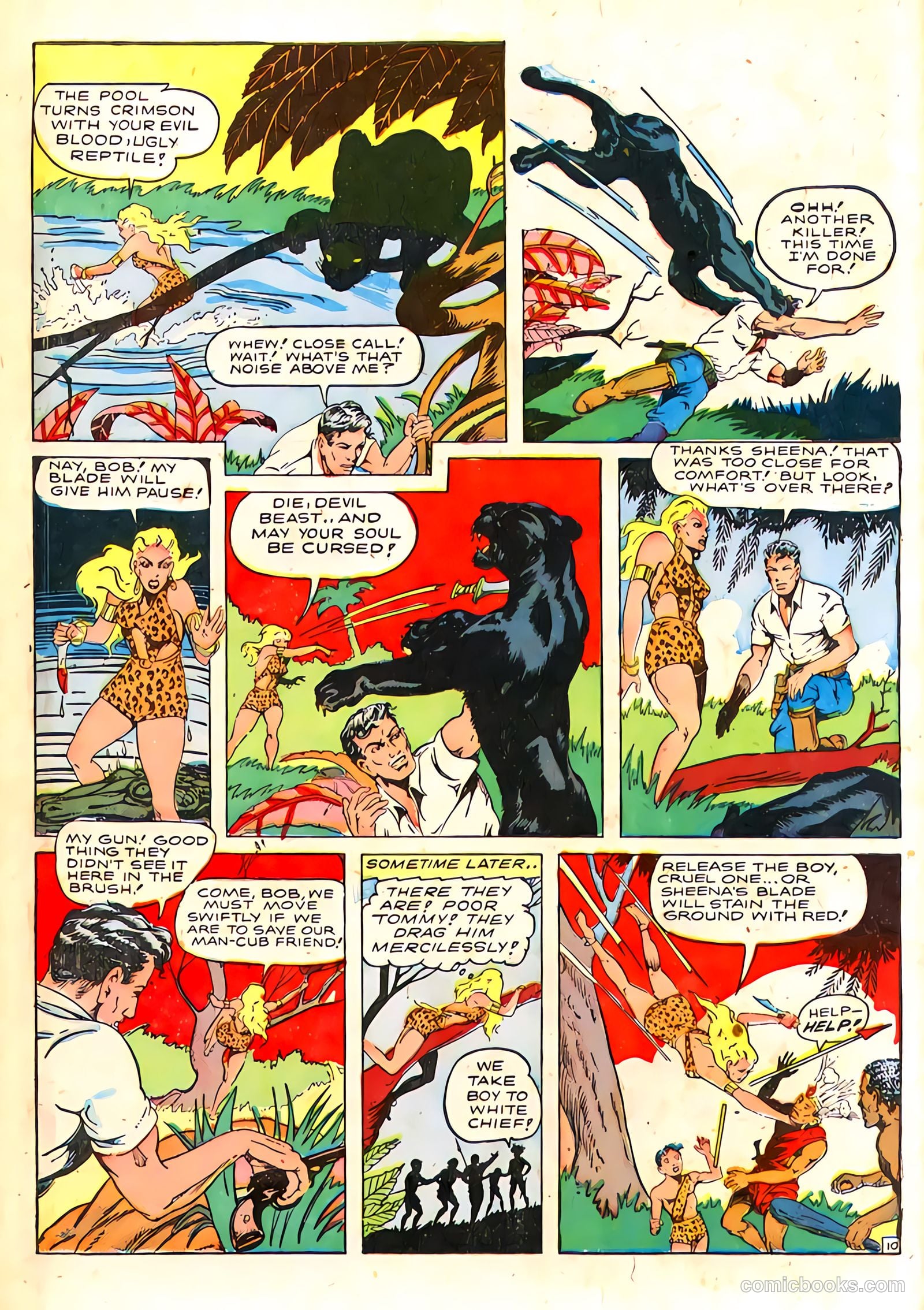 Sheena, Queen of the Jungle #4 (1948) — page 49 of 54