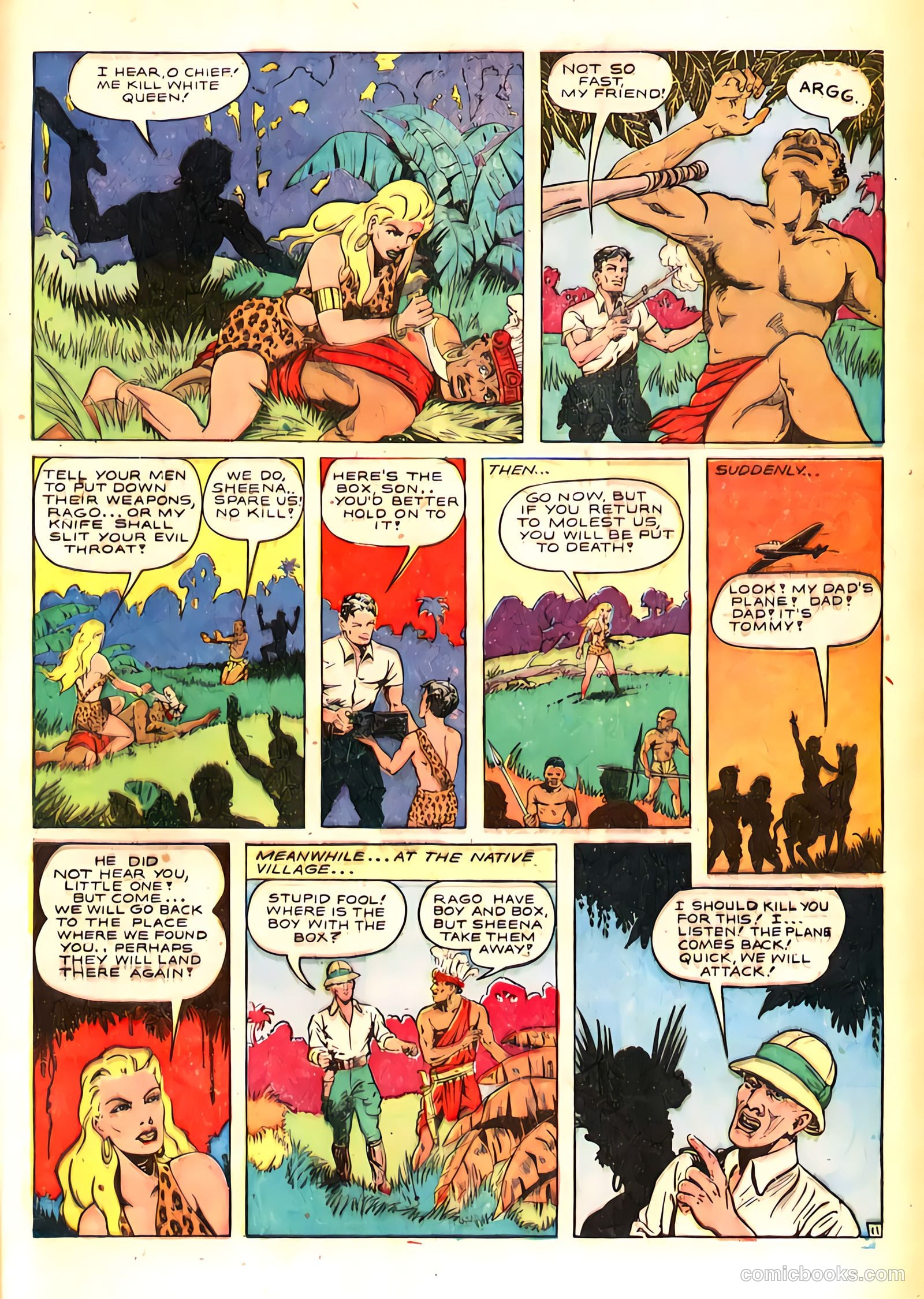 Sheena, Queen of the Jungle #4 (1948) — page 50 of 54