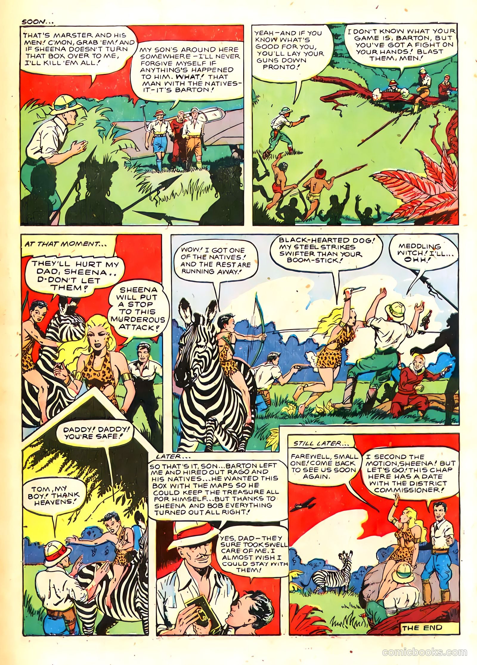 Sheena, Queen of the Jungle #4 (1948) — page 51 of 54