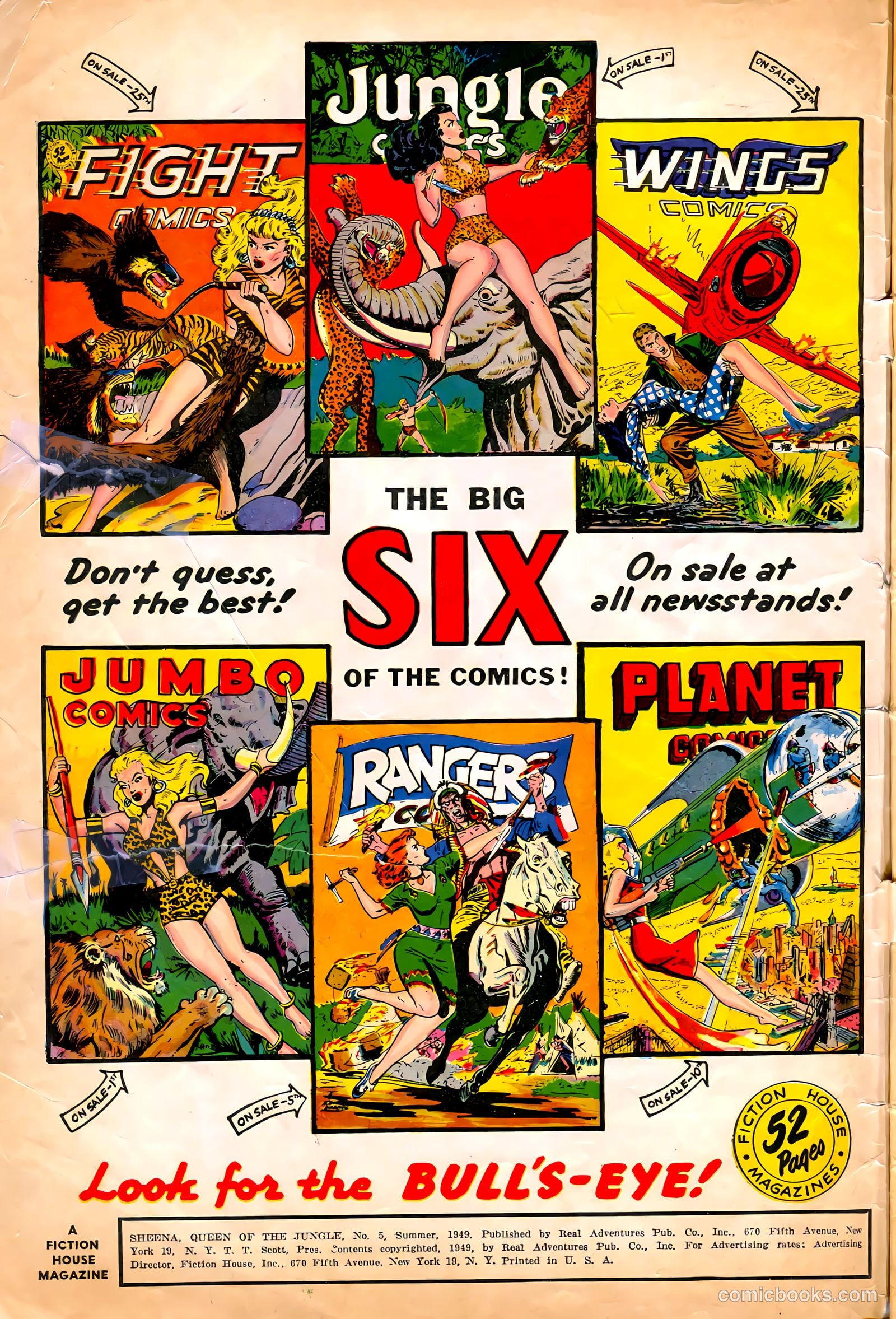 Sheena, Queen of the Jungle #5 (1949) — page 2 of 52