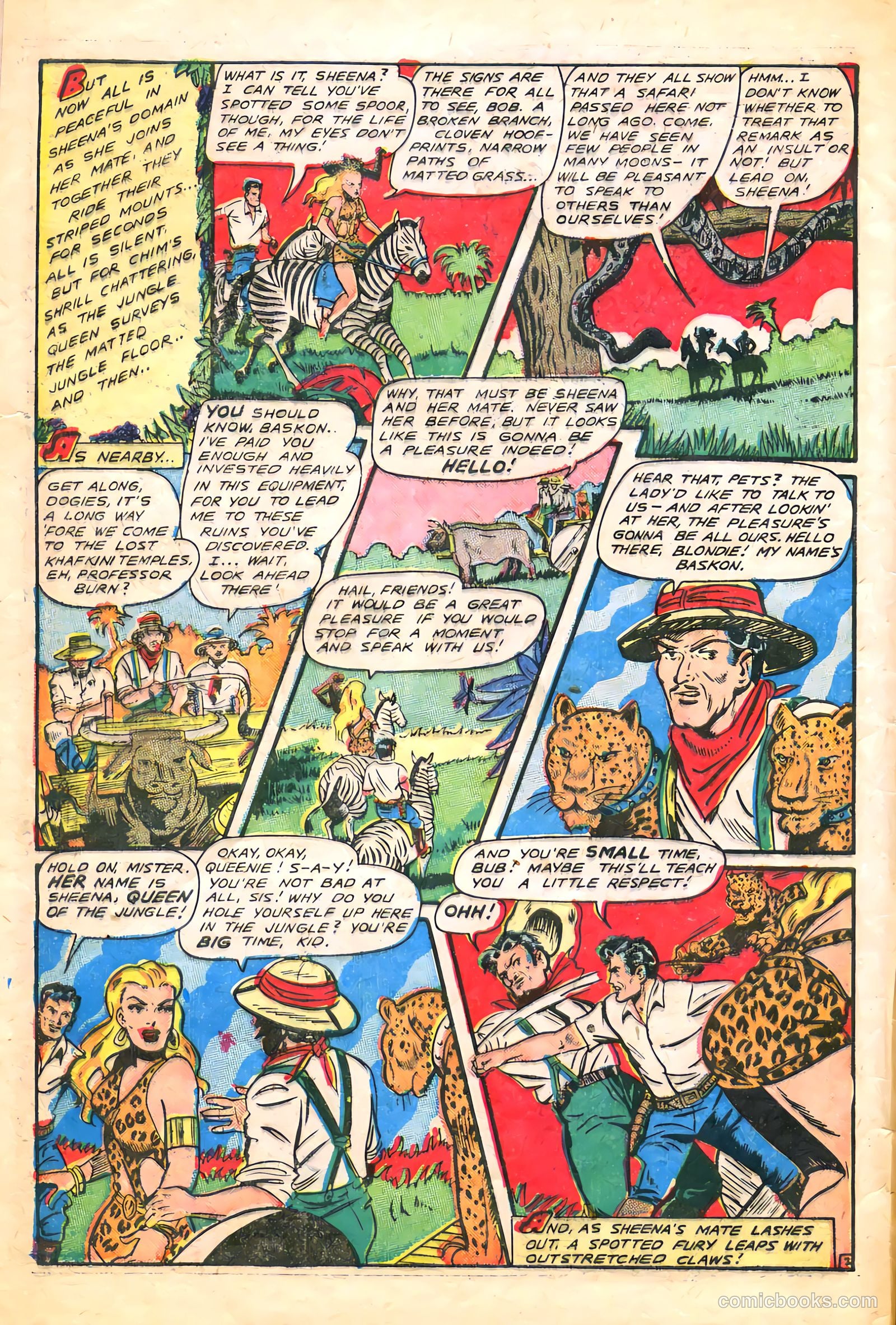 Sheena, Queen of the Jungle #5 (1949) — page 4 of 52