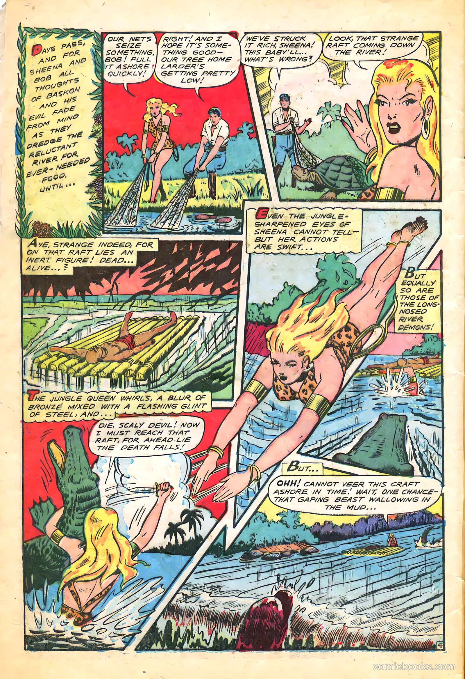 Sheena, Queen of the Jungle #5 (1949) — page 6 of 52