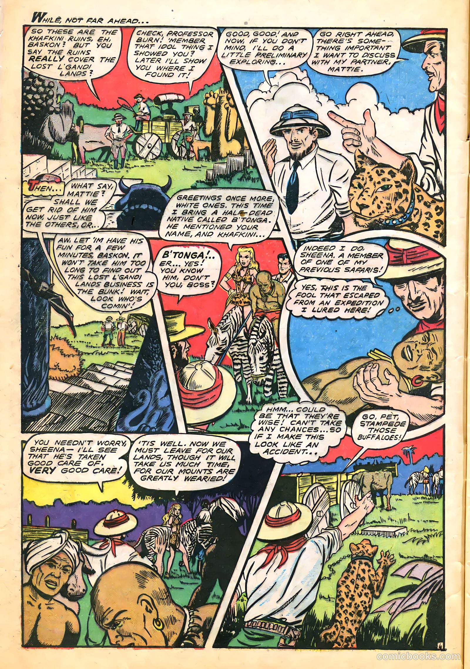 Sheena, Queen of the Jungle #5 (1949) — page 8 of 52