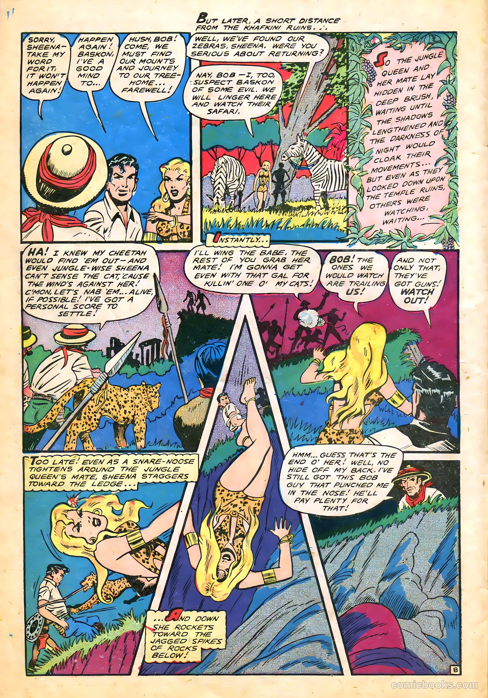 Sheena, Queen of the Jungle #5 (1949) — page 10 of 52