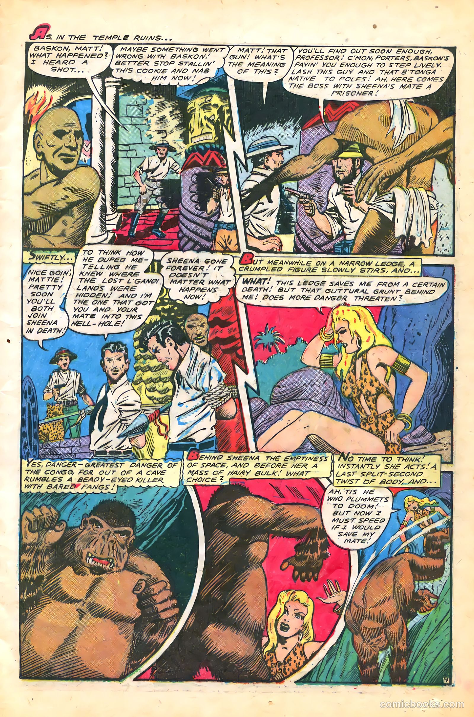 Sheena, Queen of the Jungle #5 (1949) — page 11 of 52
