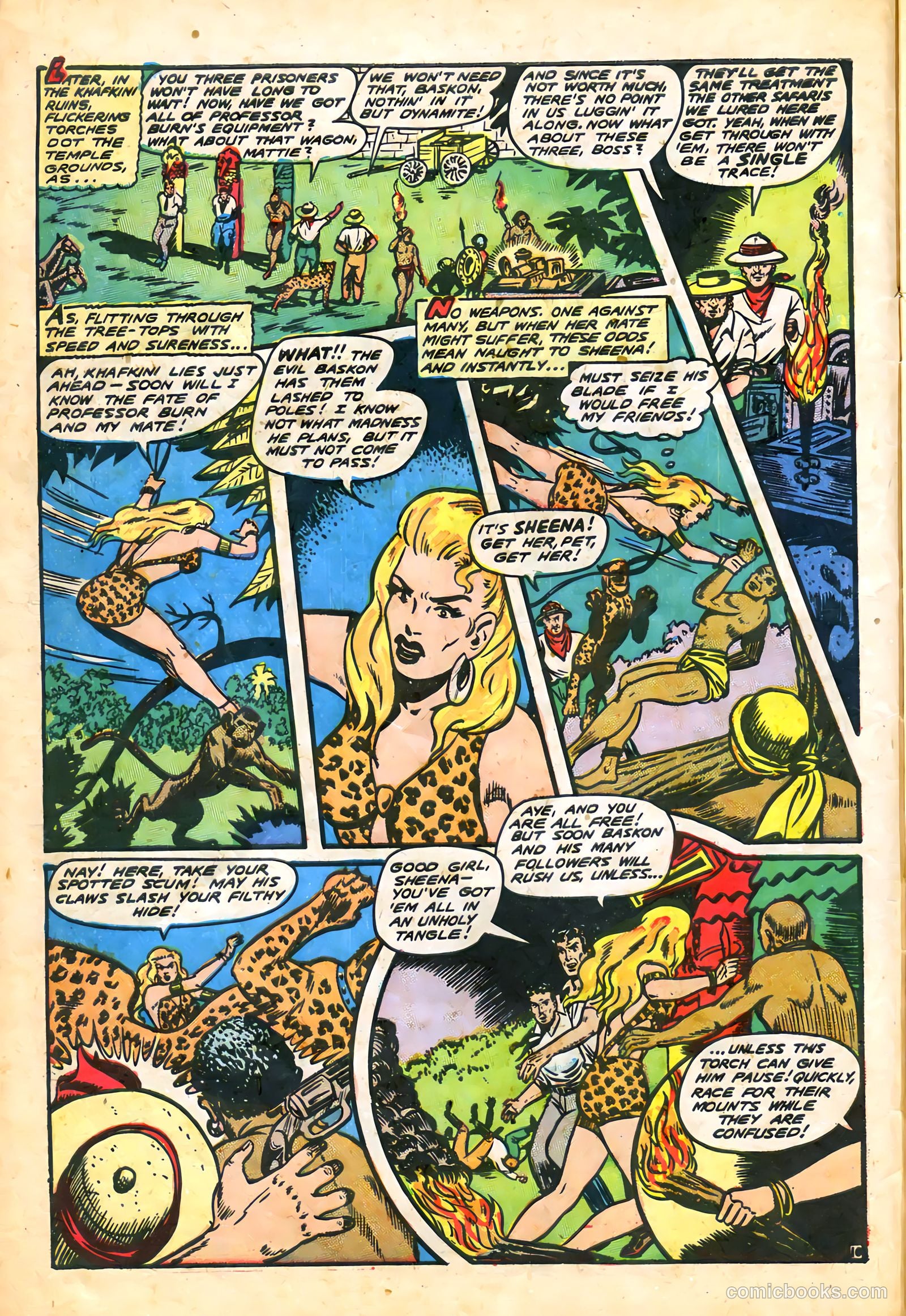 Sheena, Queen of the Jungle #5 (1949) — page 12 of 52