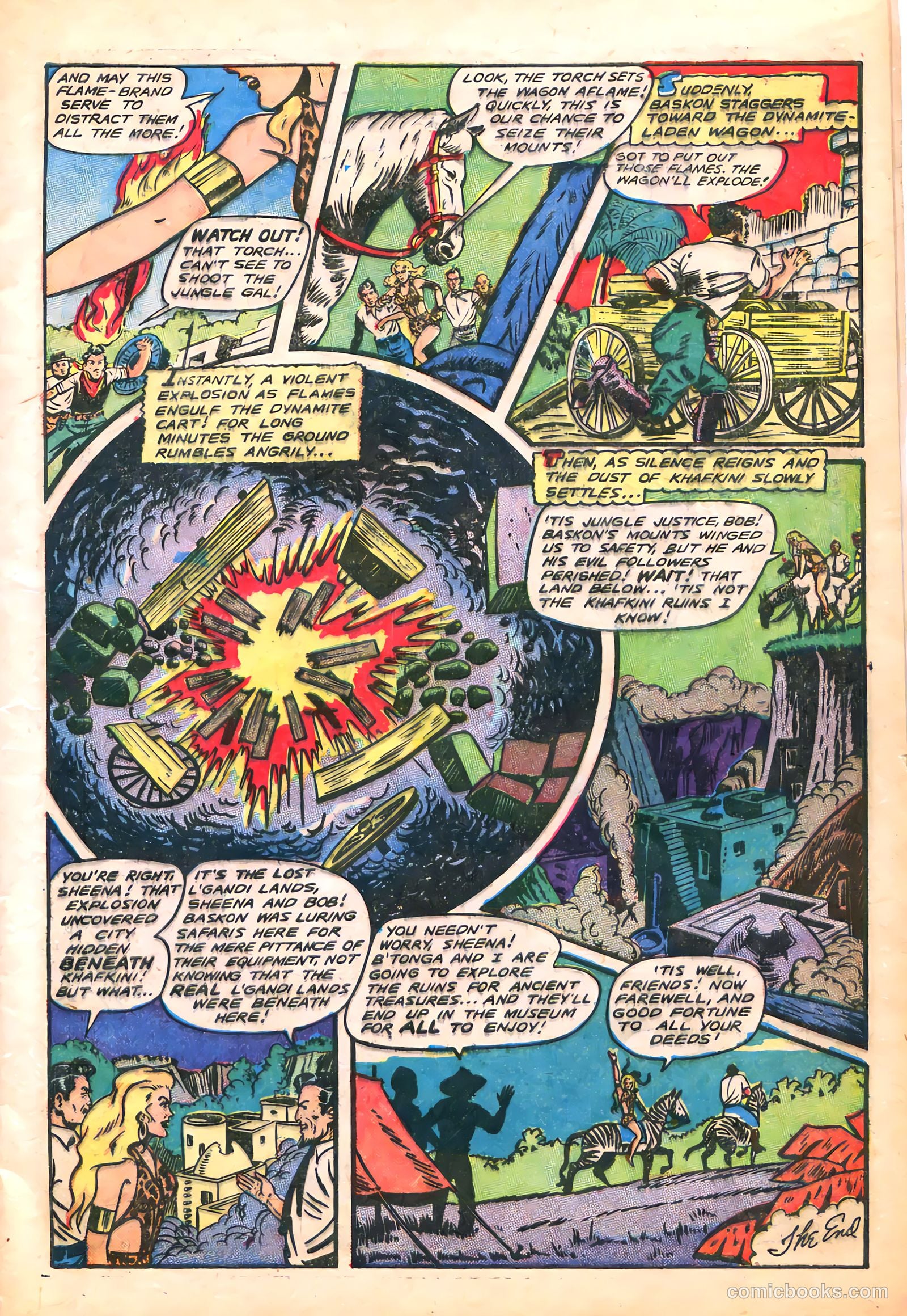 Sheena, Queen of the Jungle #5 (1949) — page 13 of 52