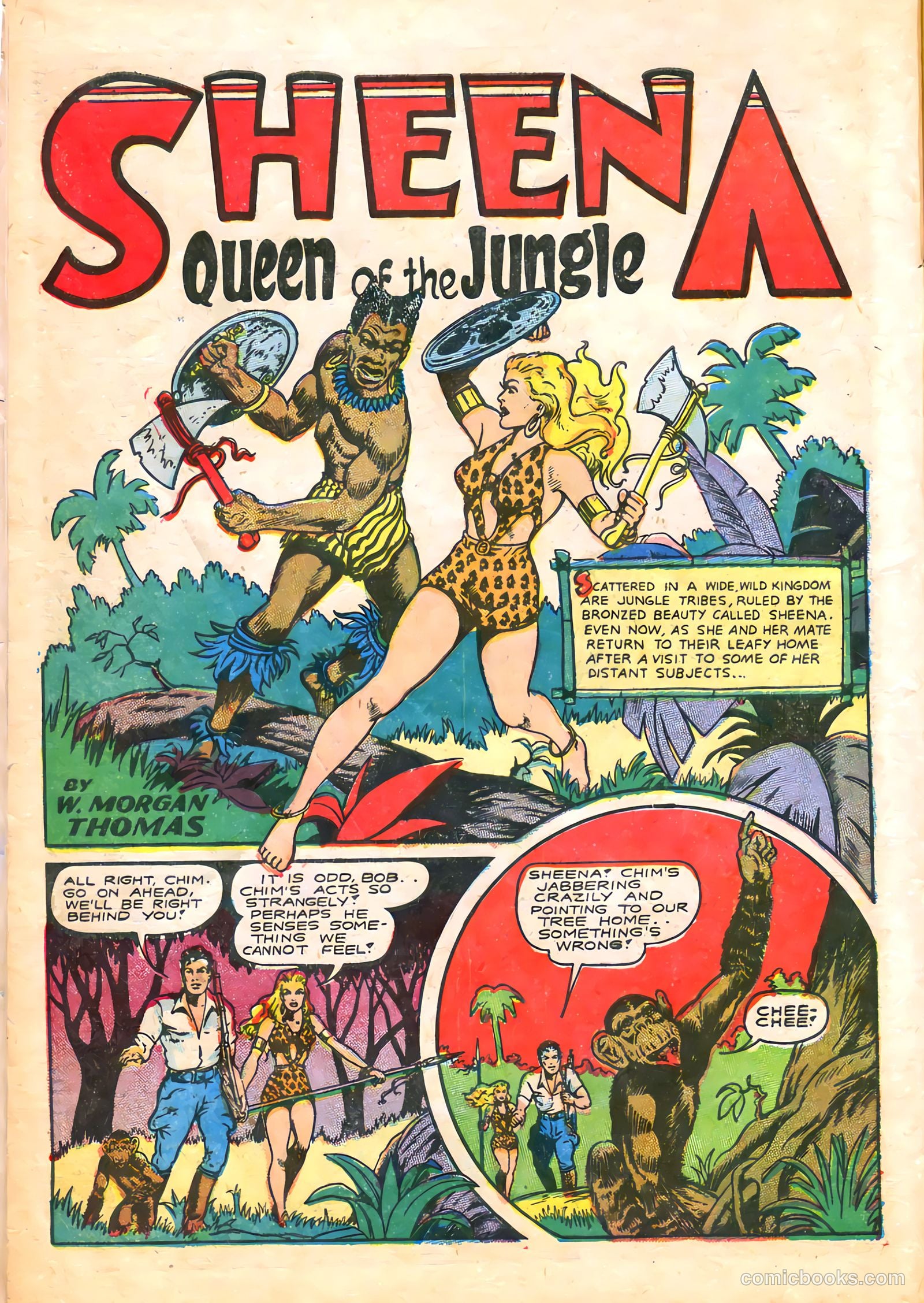 Sheena, Queen of the Jungle #5 (1949) — page 14 of 52