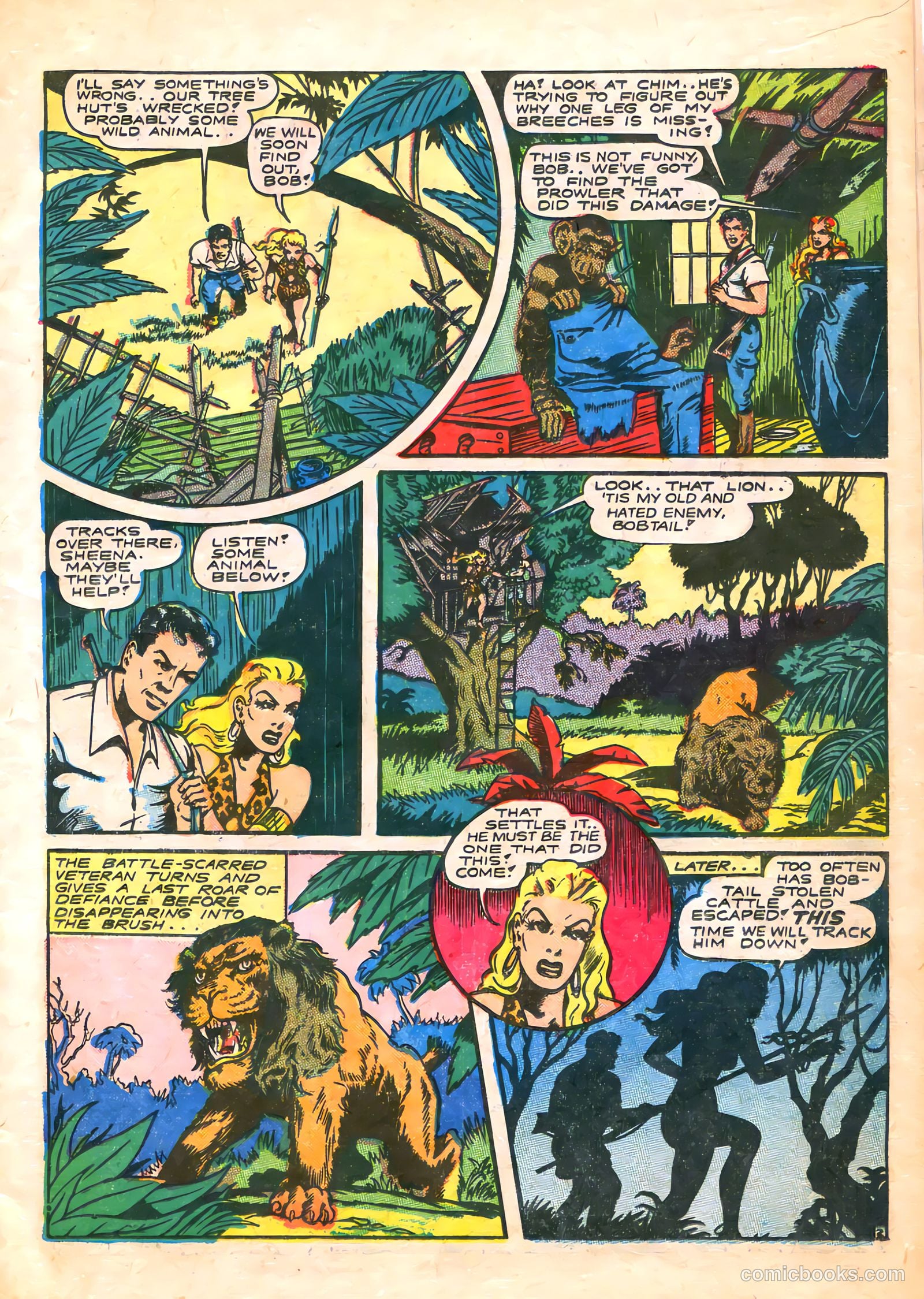 Sheena, Queen of the Jungle #5 (1949) — page 15 of 52