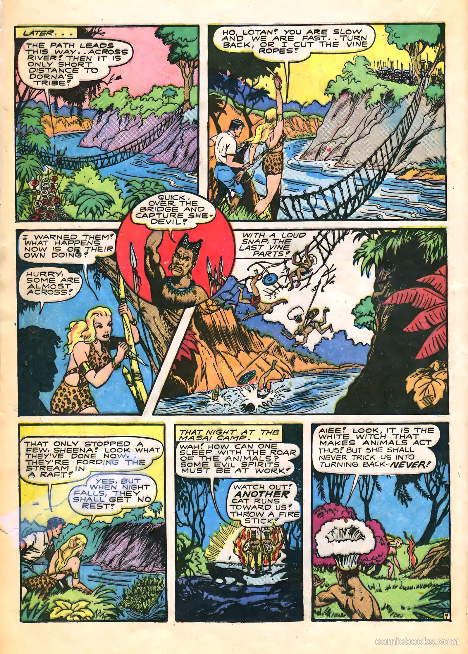 Sheena, Queen of the Jungle #5 (1949) — page 20 of 52