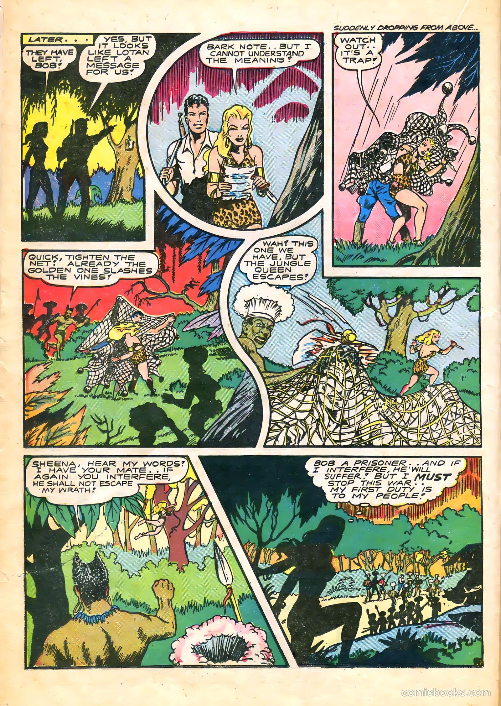 Sheena, Queen of the Jungle #5 (1949) — page 22 of 52