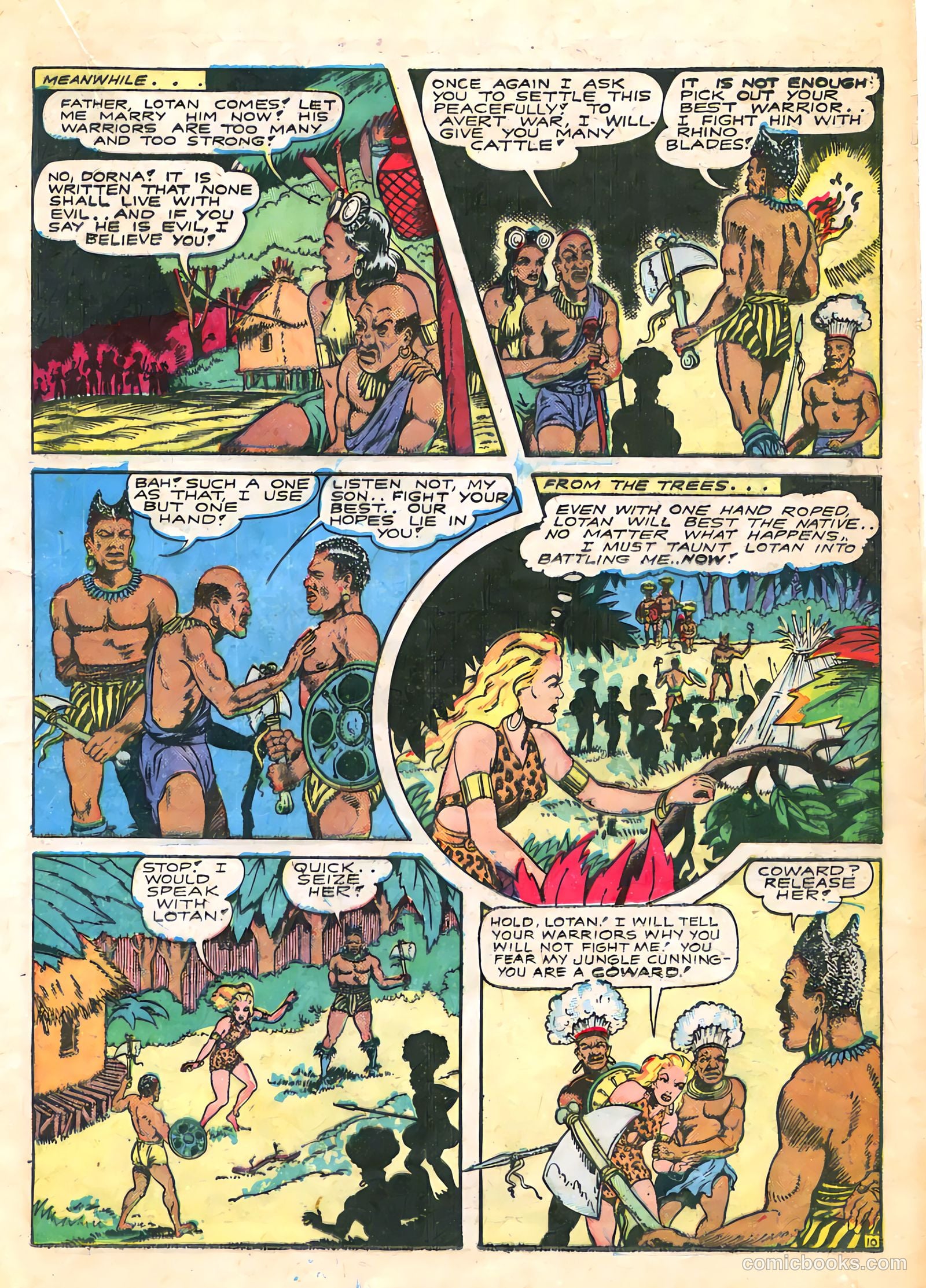 Sheena, Queen of the Jungle #5 (1949) — page 23 of 52