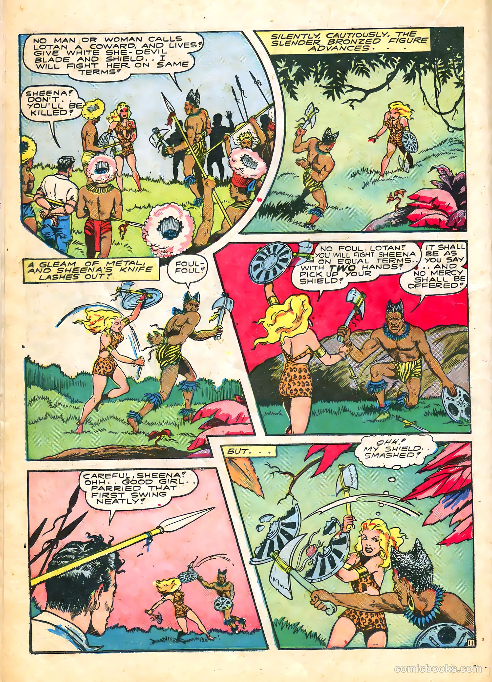 Sheena, Queen of the Jungle #5 (1949) — page 24 of 52