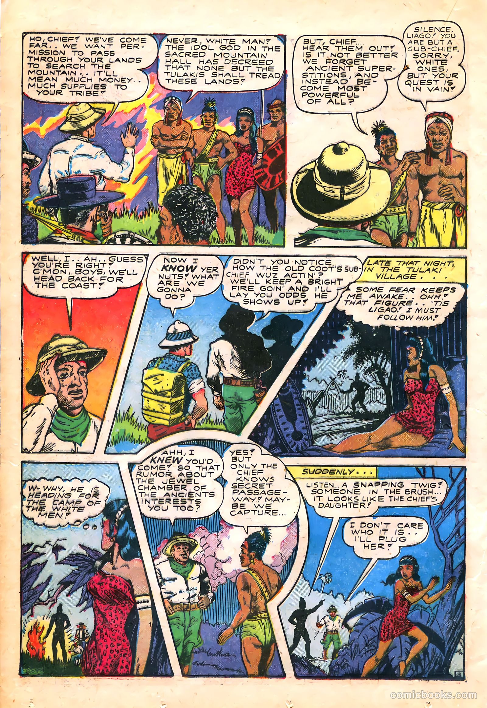 Sheena, Queen of the Jungle #5 (1949) — page 28 of 52