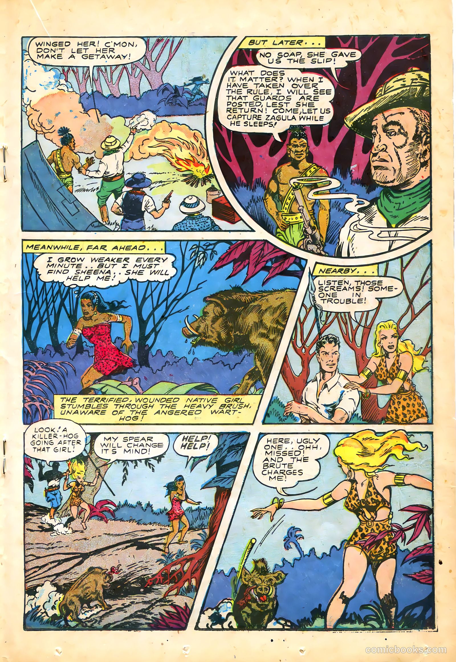 Sheena, Queen of the Jungle #5 (1949) — page 29 of 52