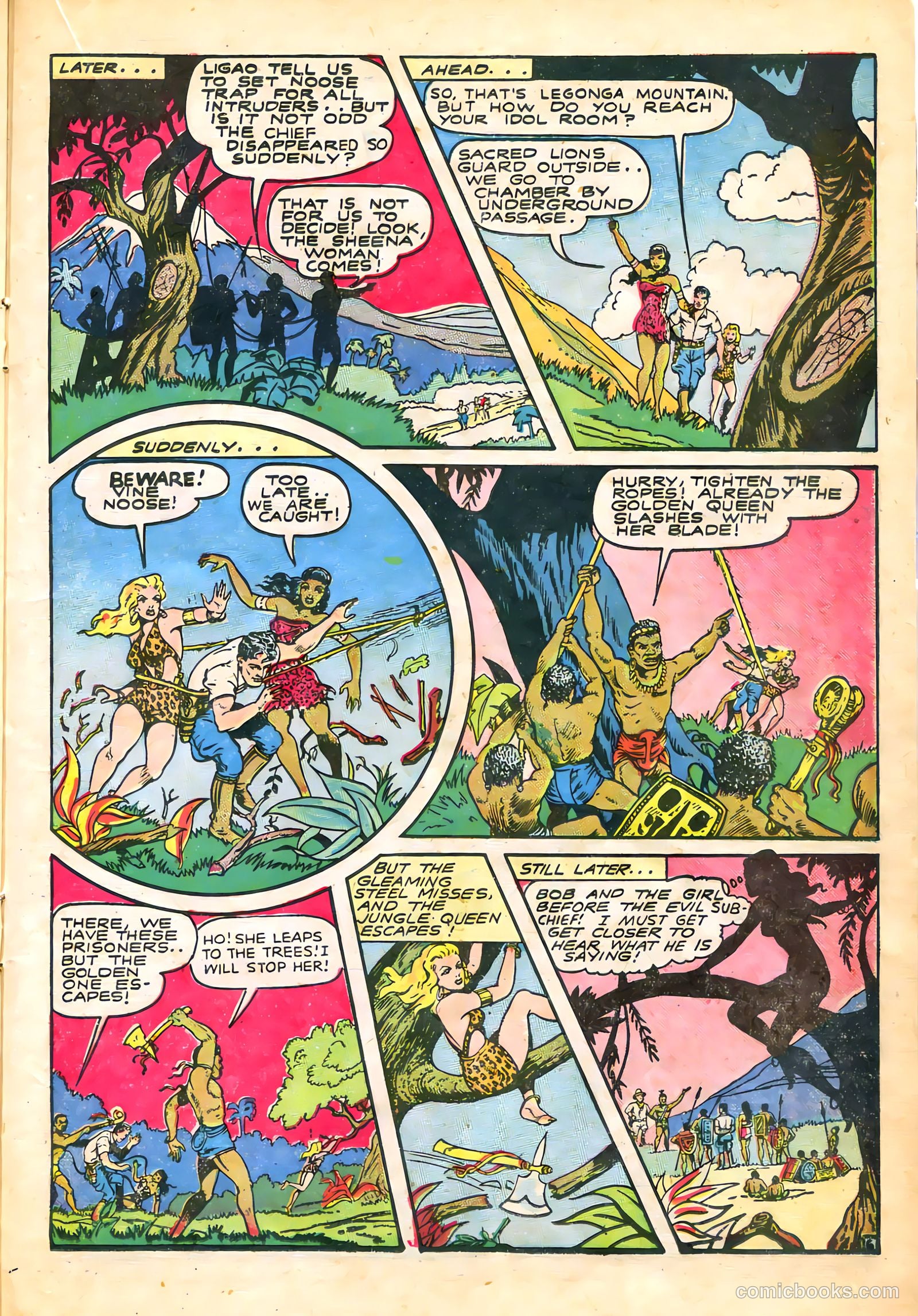 Sheena, Queen of the Jungle #5 (1949) — page 31 of 52