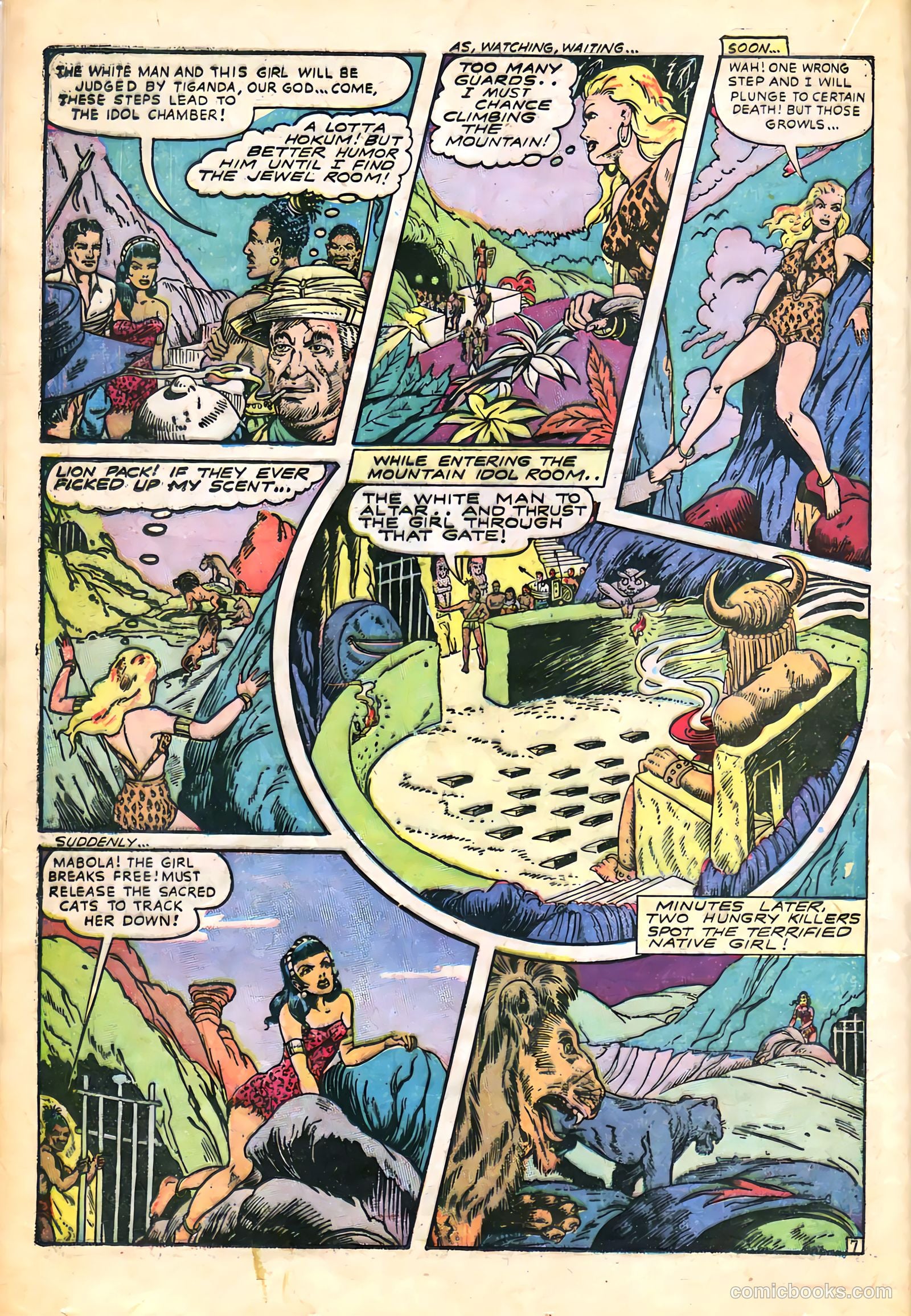 Sheena, Queen of the Jungle #5 (1949) — page 32 of 52