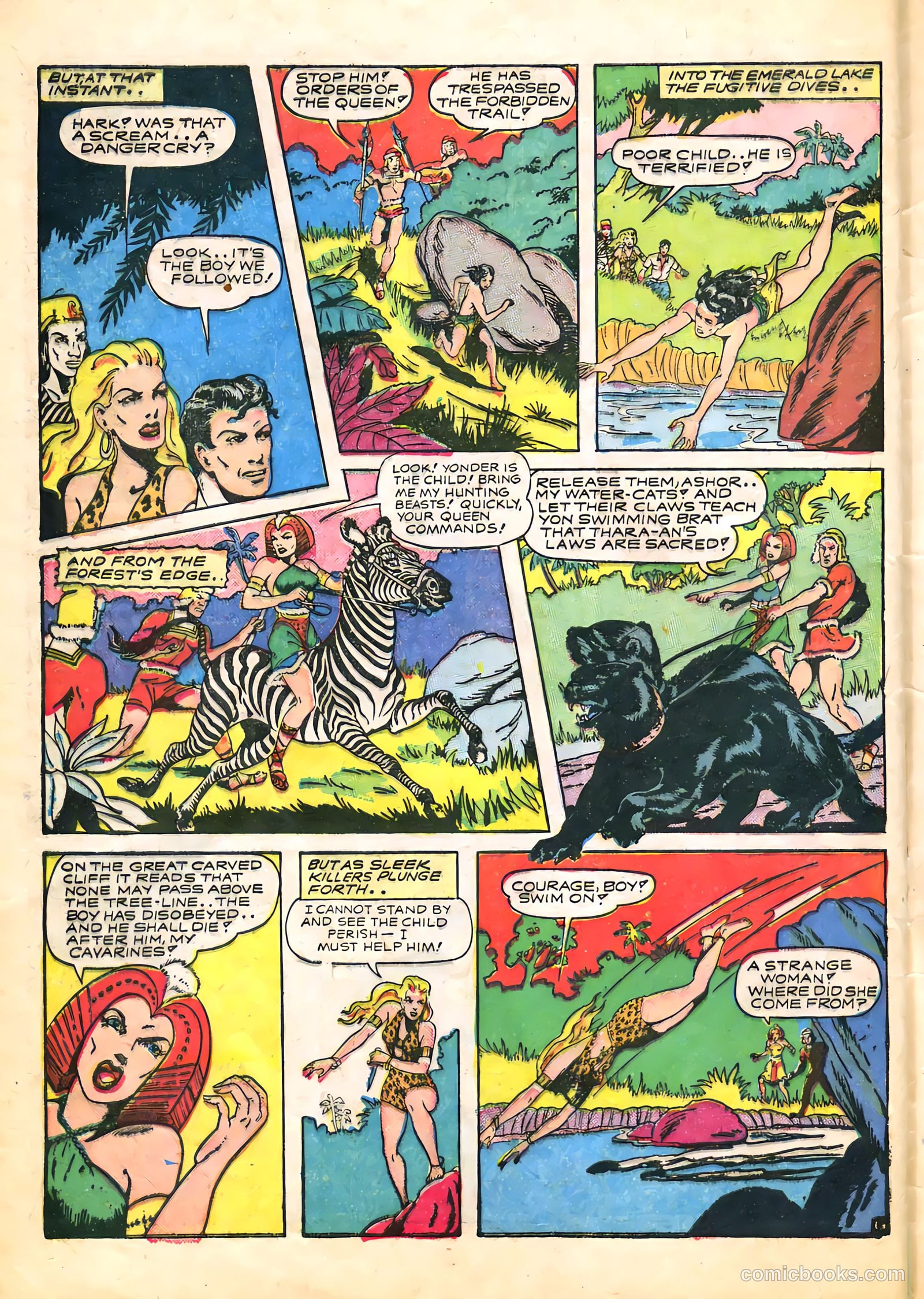 Sheena, Queen of the Jungle #5 (1949) — page 44 of 52