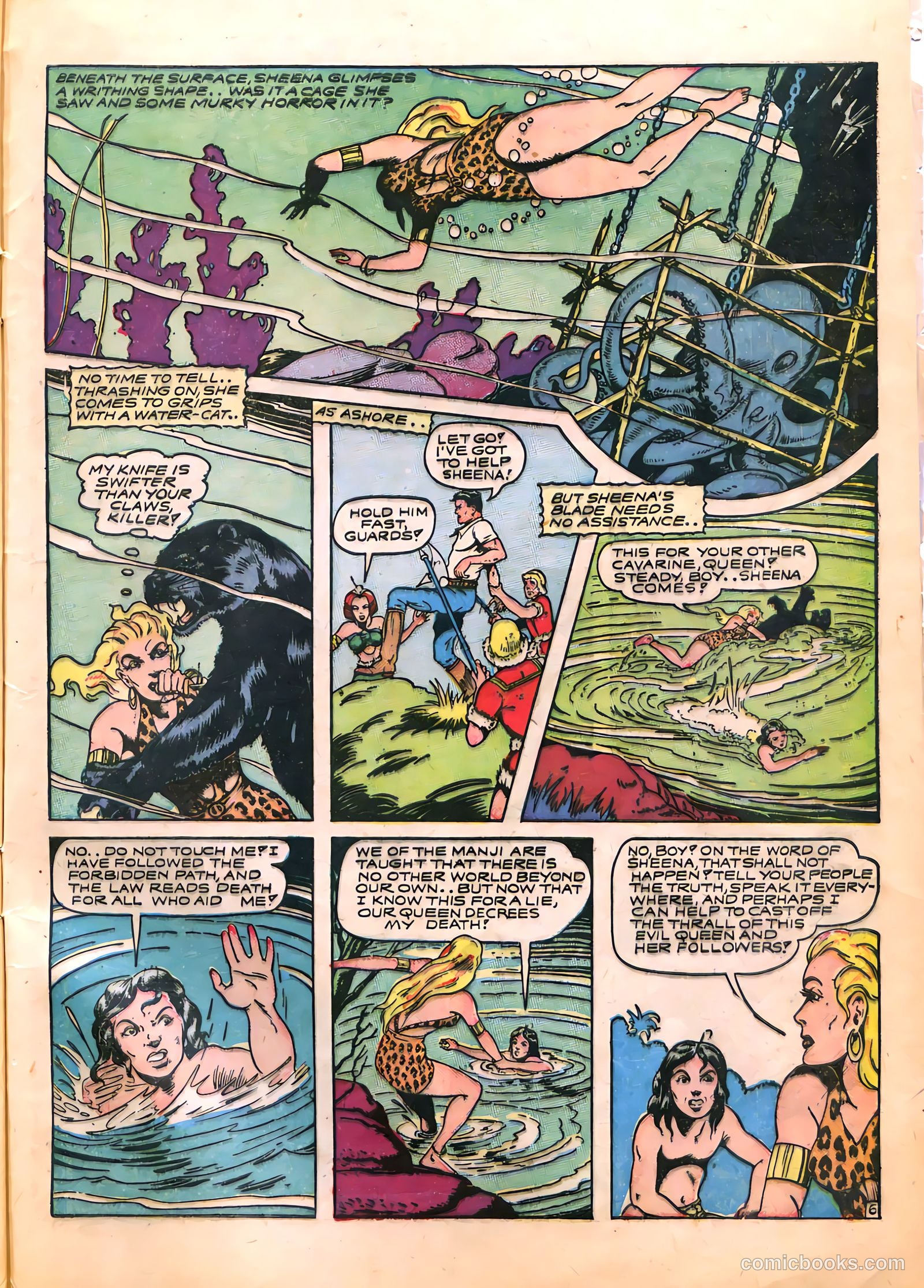 Sheena, Queen of the Jungle #5 (1949) — page 45 of 52