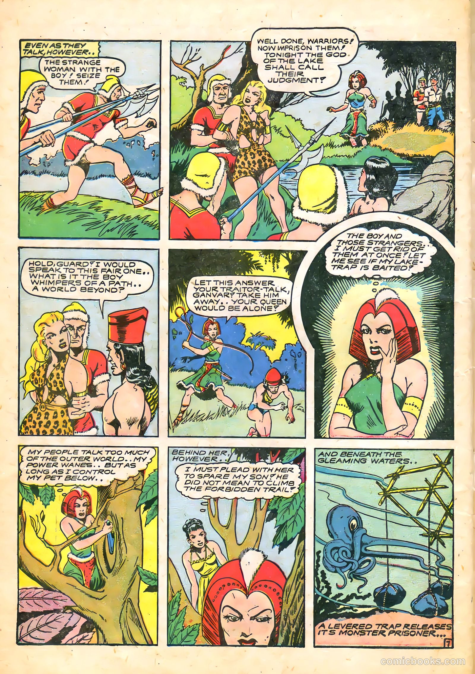 Sheena, Queen of the Jungle #5 (1949) — page 46 of 52