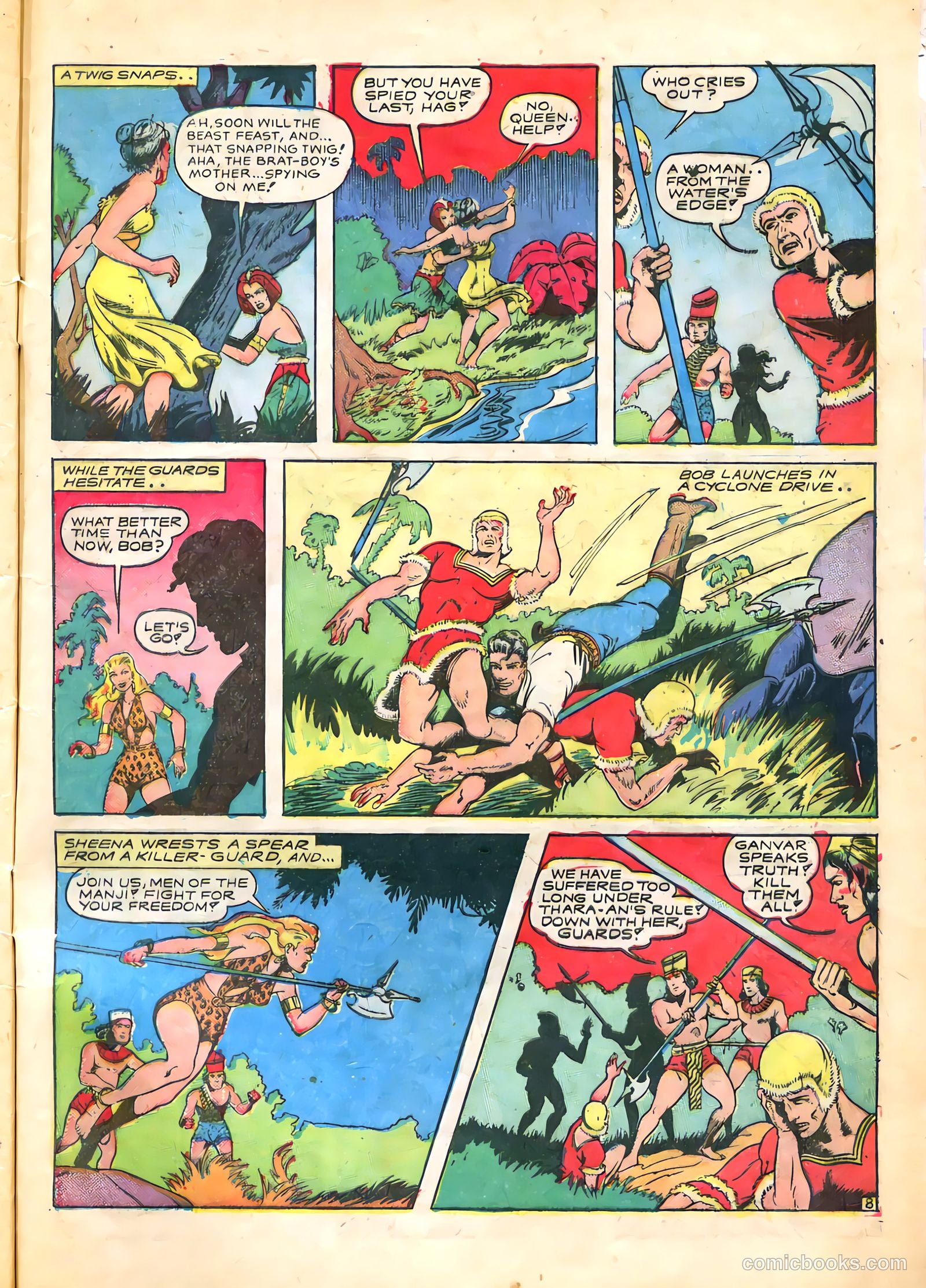 Sheena, Queen of the Jungle #5 (1949) — page 47 of 52