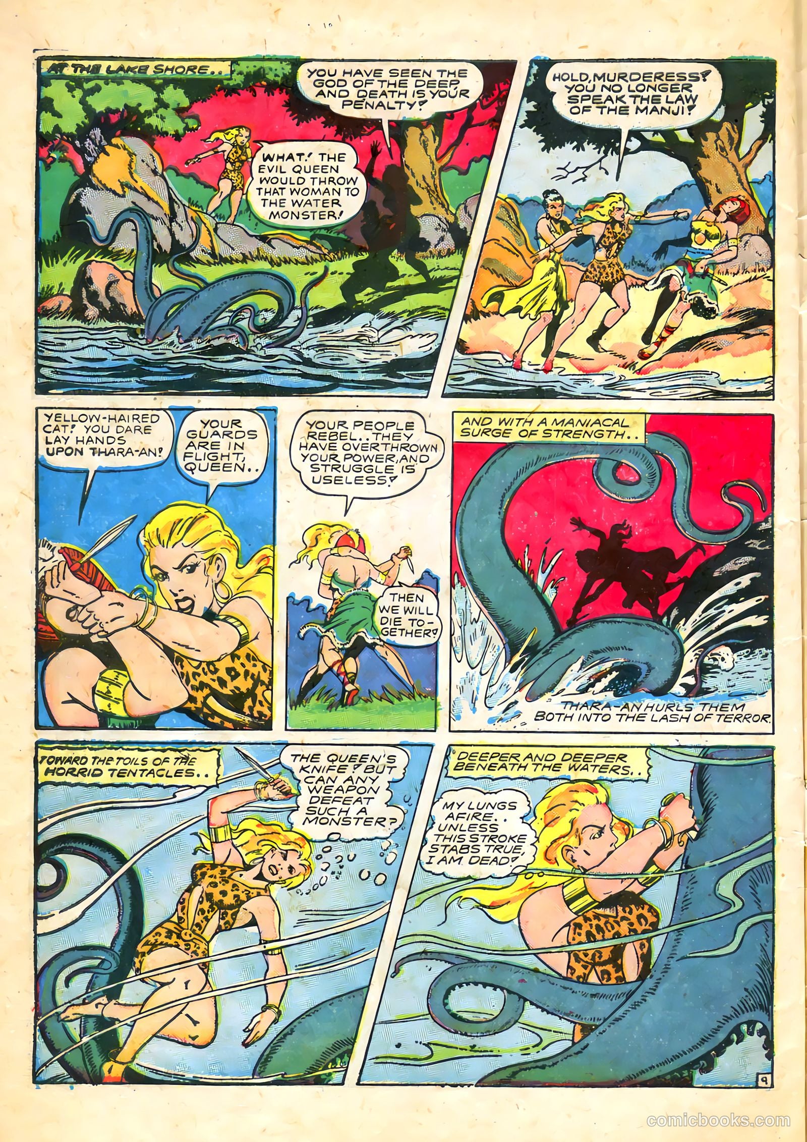 Sheena, Queen of the Jungle #5 (1949) — page 48 of 52