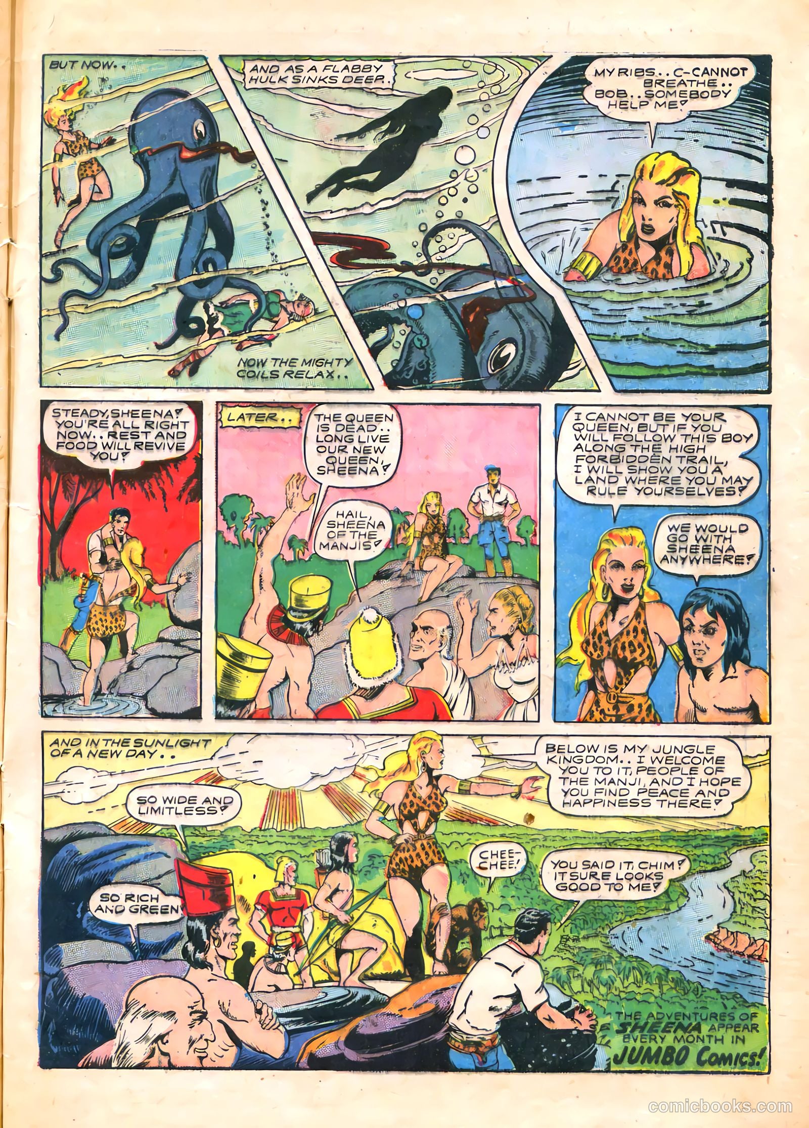 Sheena, Queen of the Jungle #5 (1949) — page 49 of 52