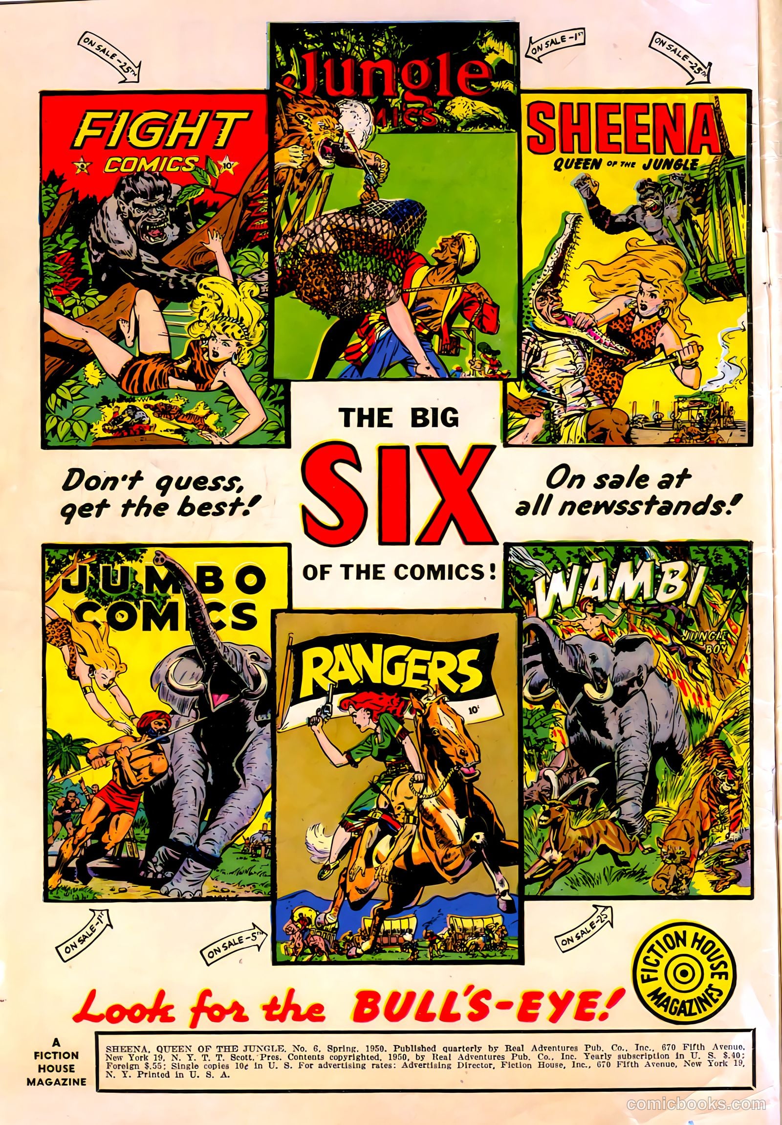 Sheena, Queen of the Jungle #6 (1950) — page 2 of 52