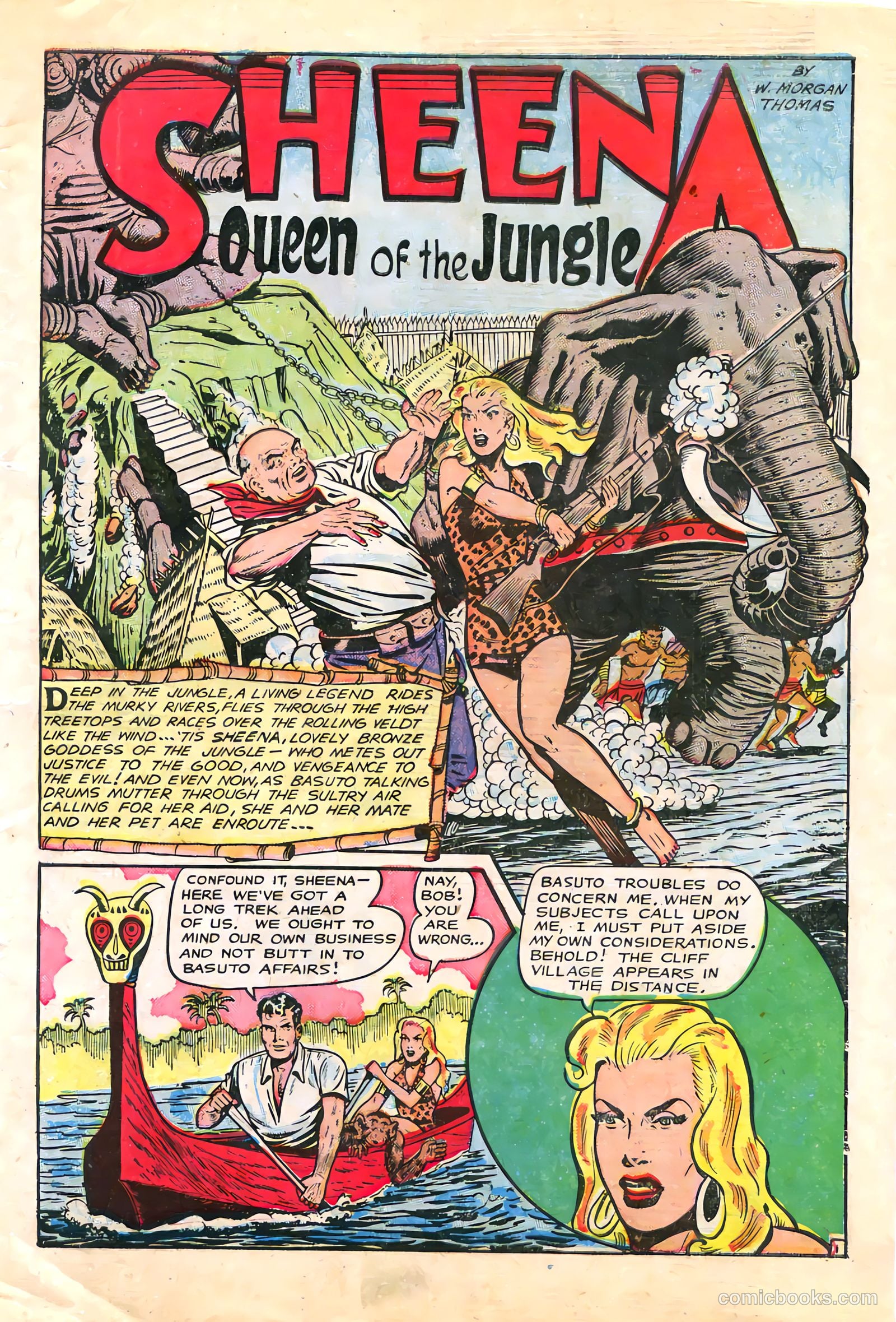 Sheena, Queen of the Jungle #6 (1950) — page 3 of 52