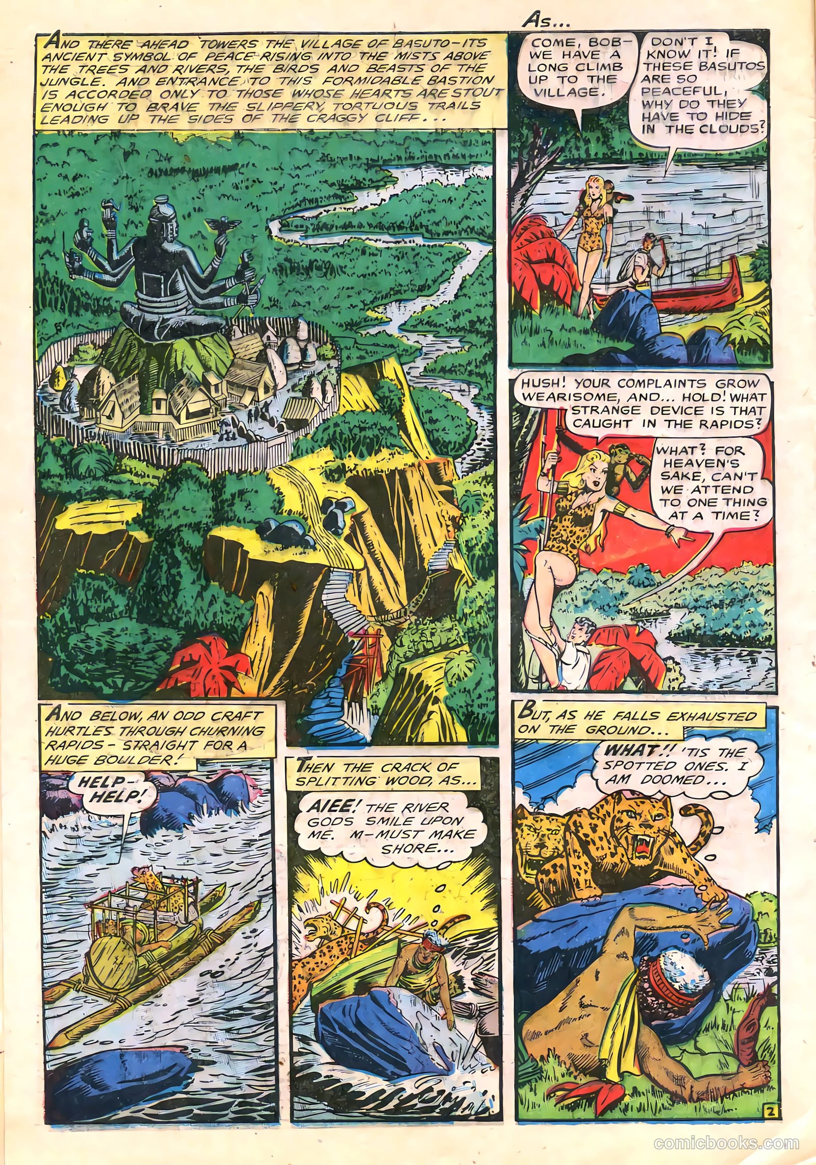 Sheena, Queen of the Jungle #6 (1950) — page 4 of 52