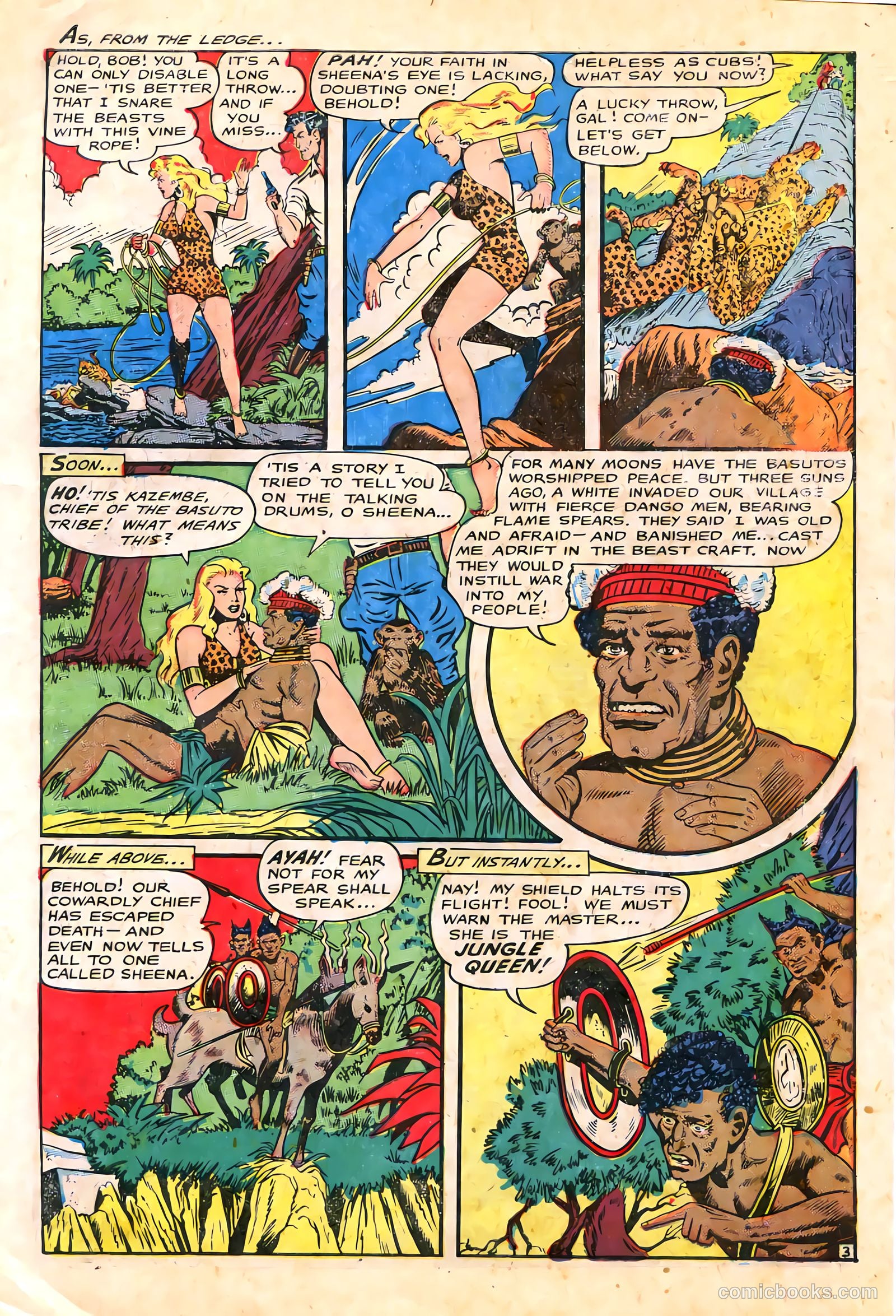 Sheena, Queen of the Jungle #6 (1950) — page 5 of 52