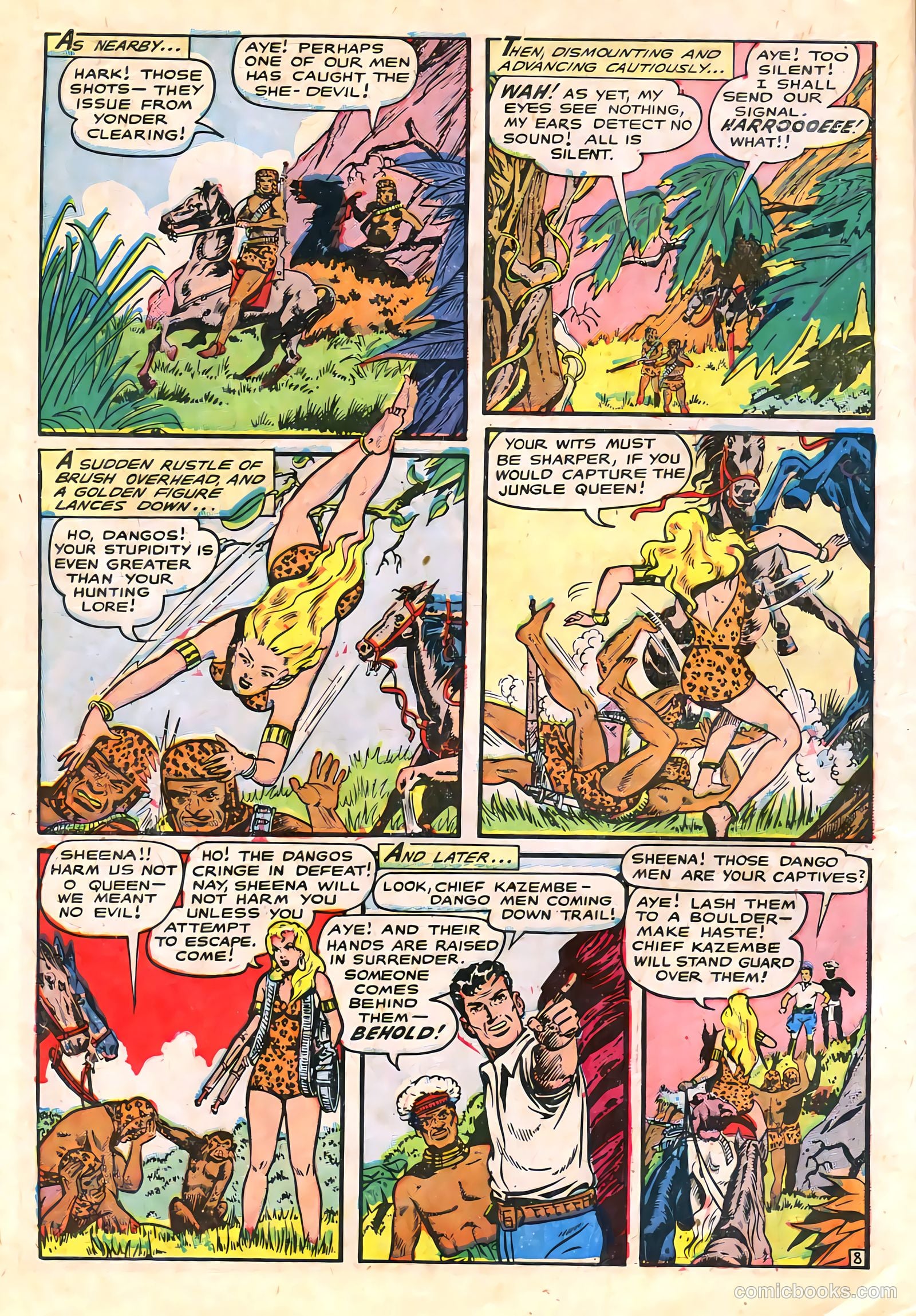 Sheena, Queen of the Jungle #6 (1950) — page 10 of 52