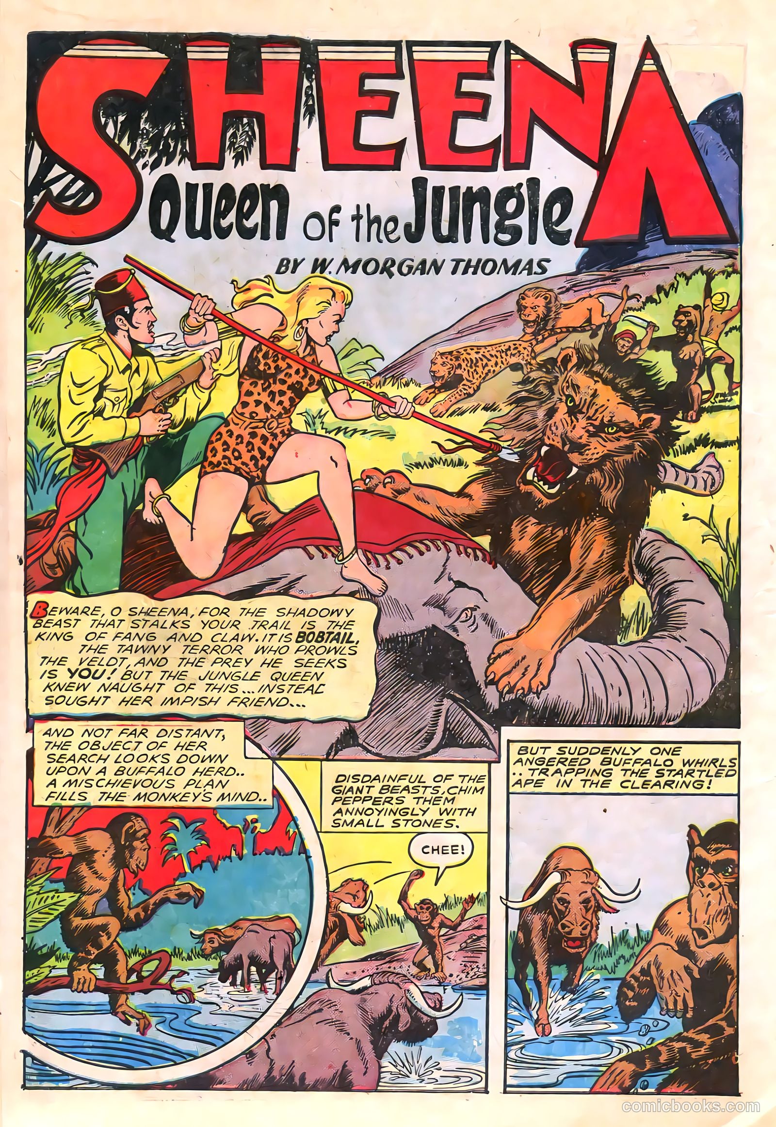 Sheena, Queen of the Jungle #6 (1950) — page 14 of 52