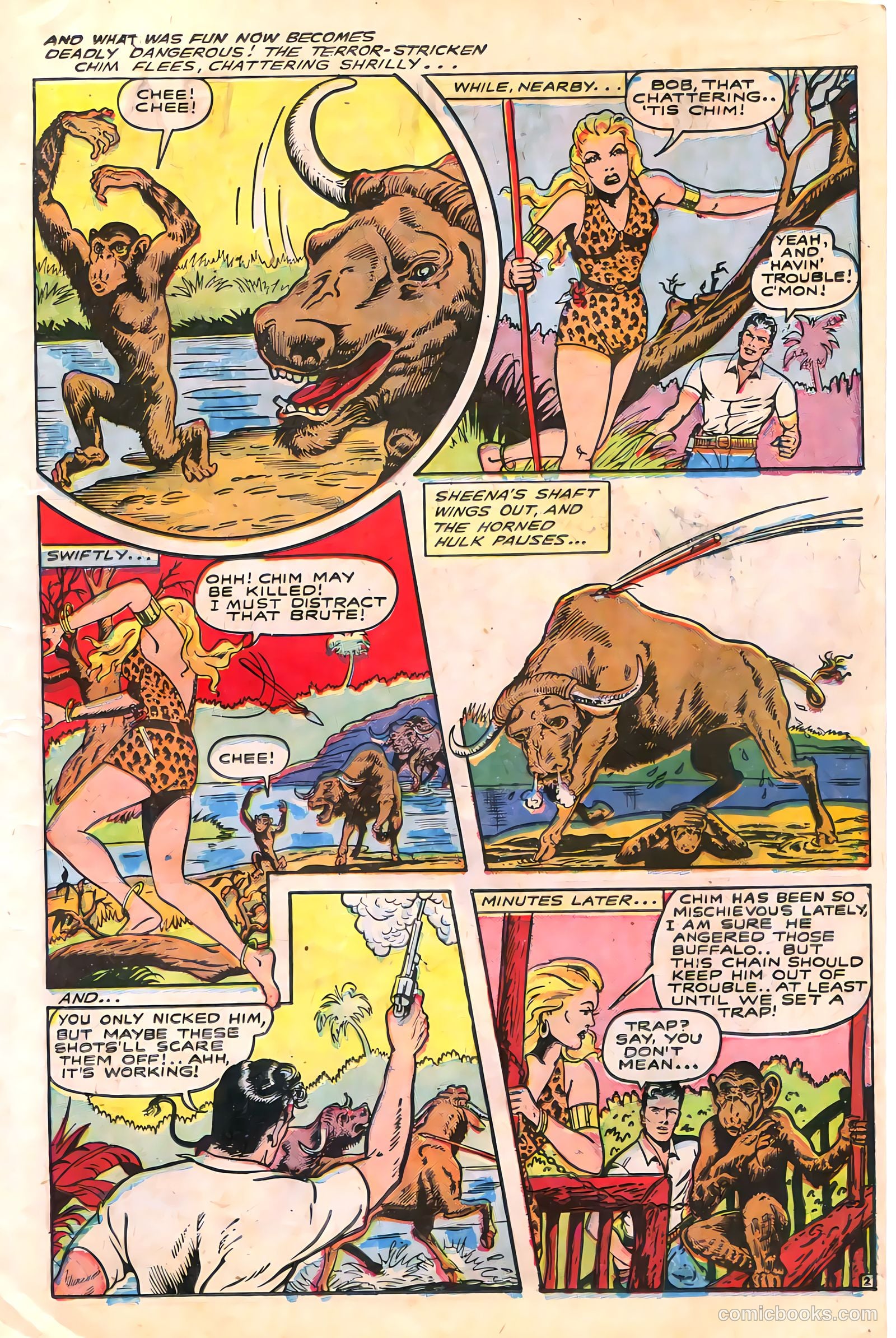 Sheena, Queen of the Jungle #6 (1950) — page 15 of 52