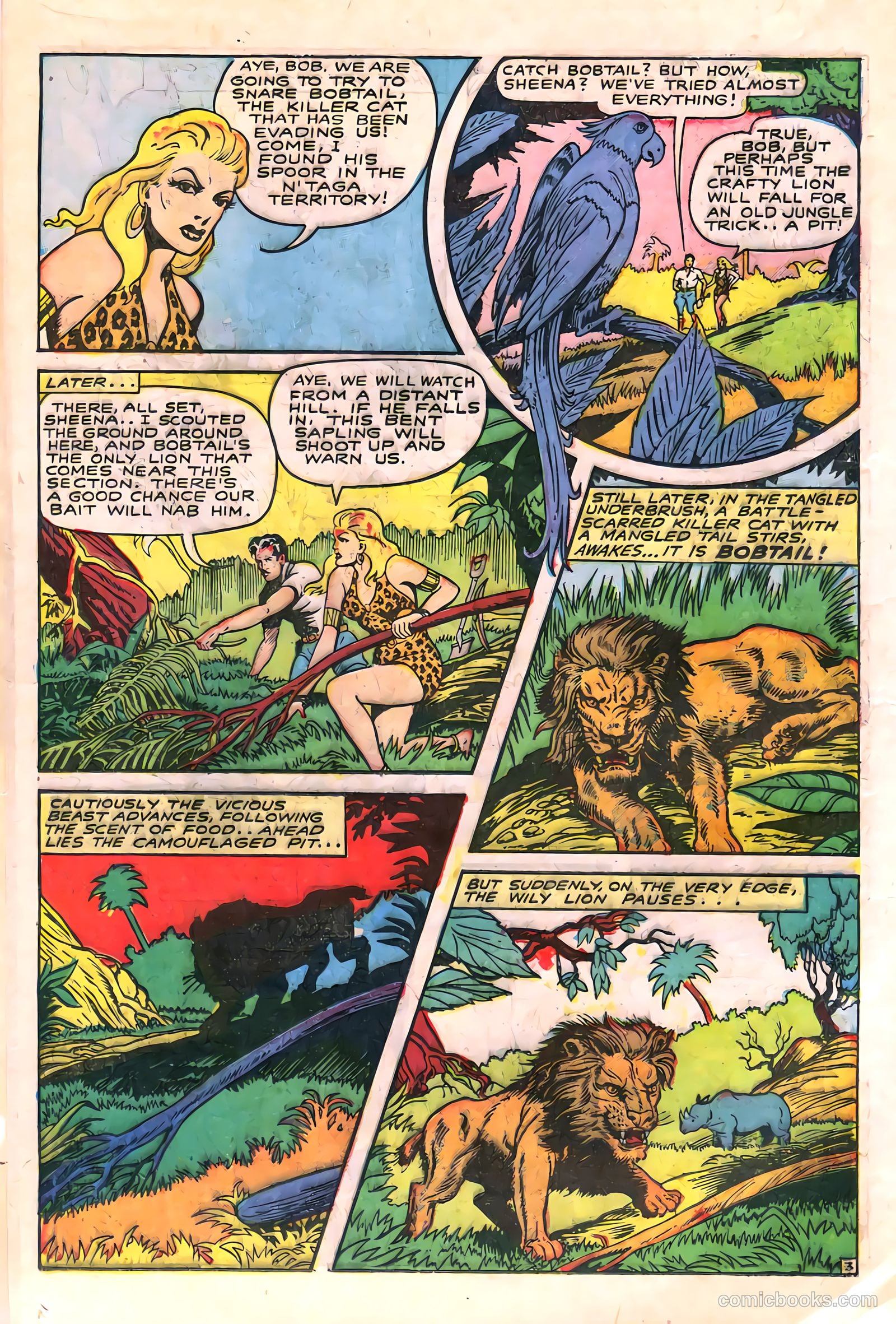 Sheena, Queen of the Jungle #6 (1950) — page 16 of 52