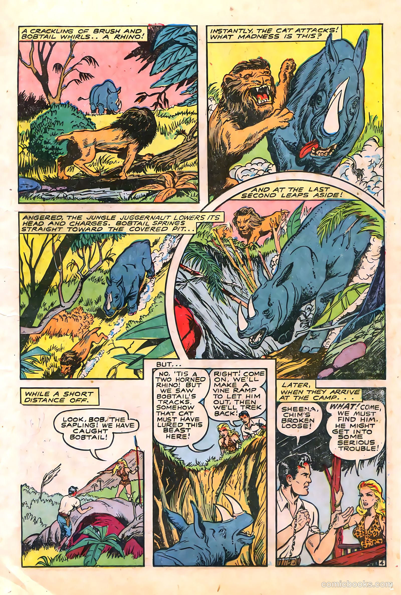 Sheena, Queen of the Jungle #6 (1950) — page 17 of 52