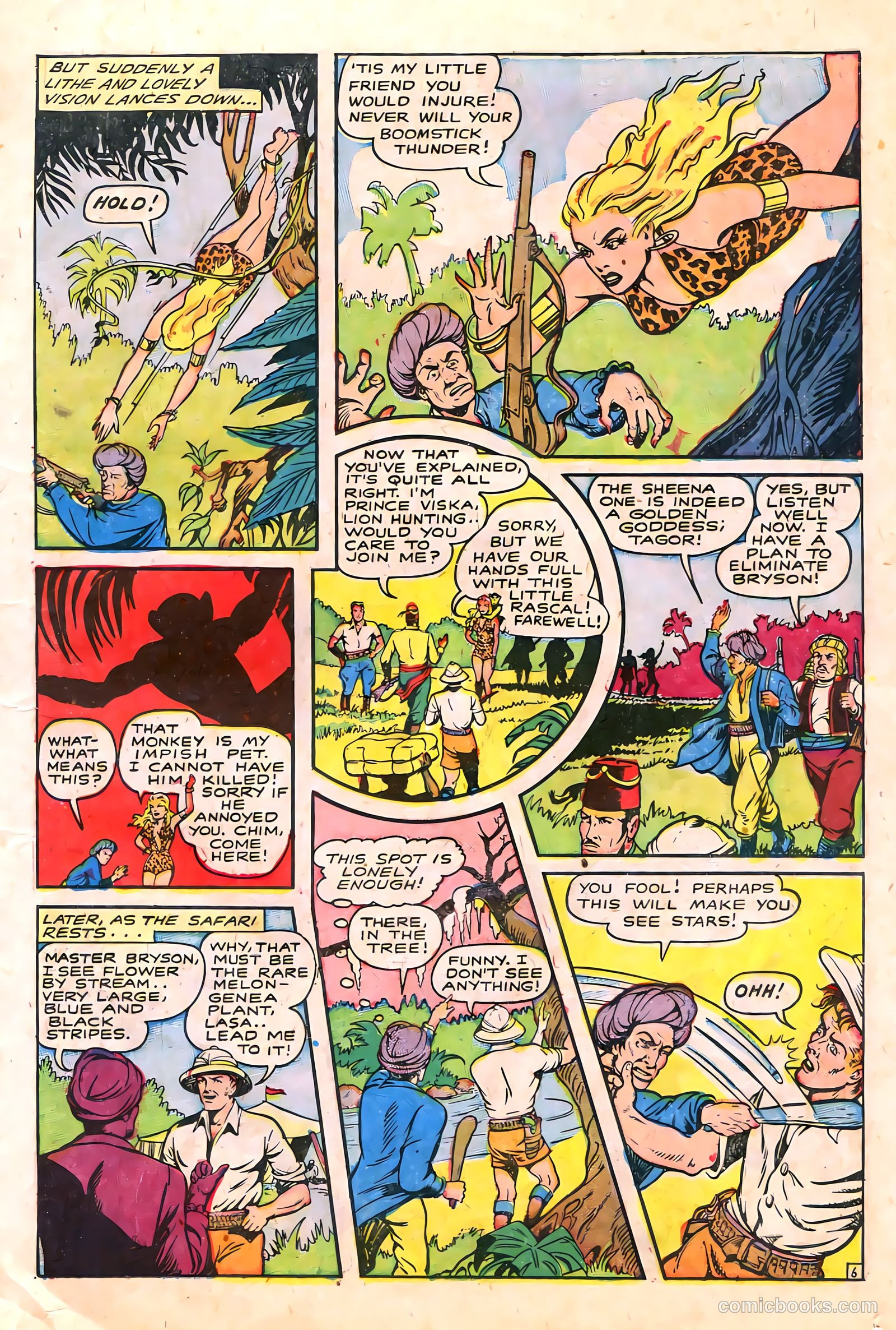 Sheena, Queen of the Jungle #6 (1950) — page 19 of 52