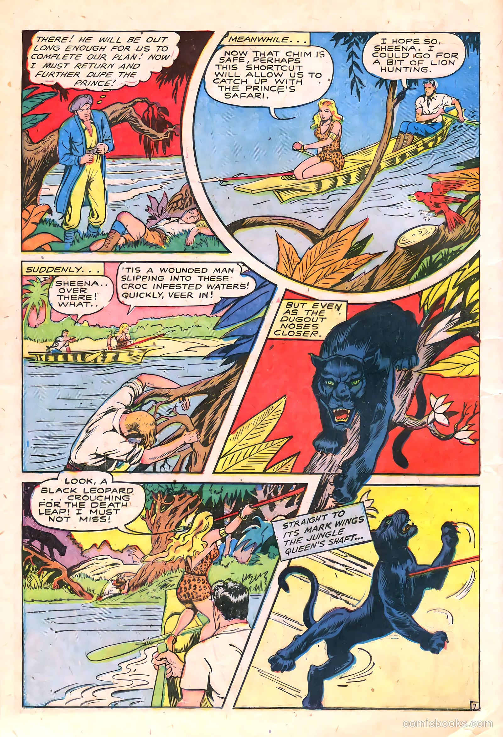 Sheena, Queen of the Jungle #6 (1950) — page 20 of 52