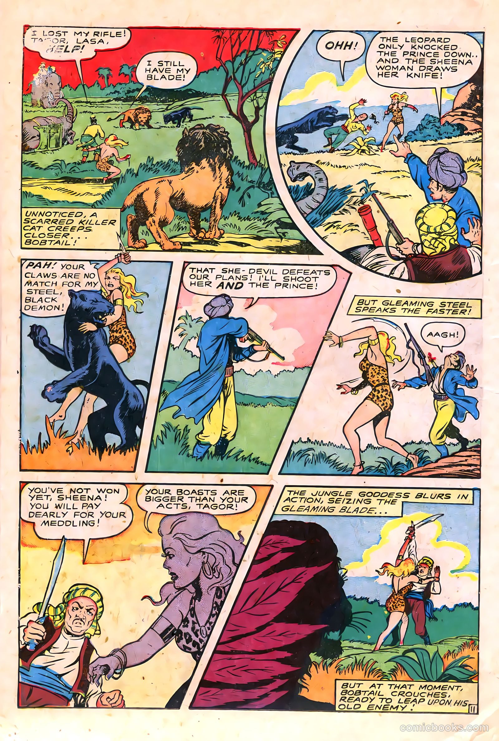 Sheena, Queen of the Jungle #6 (1950) — page 24 of 52