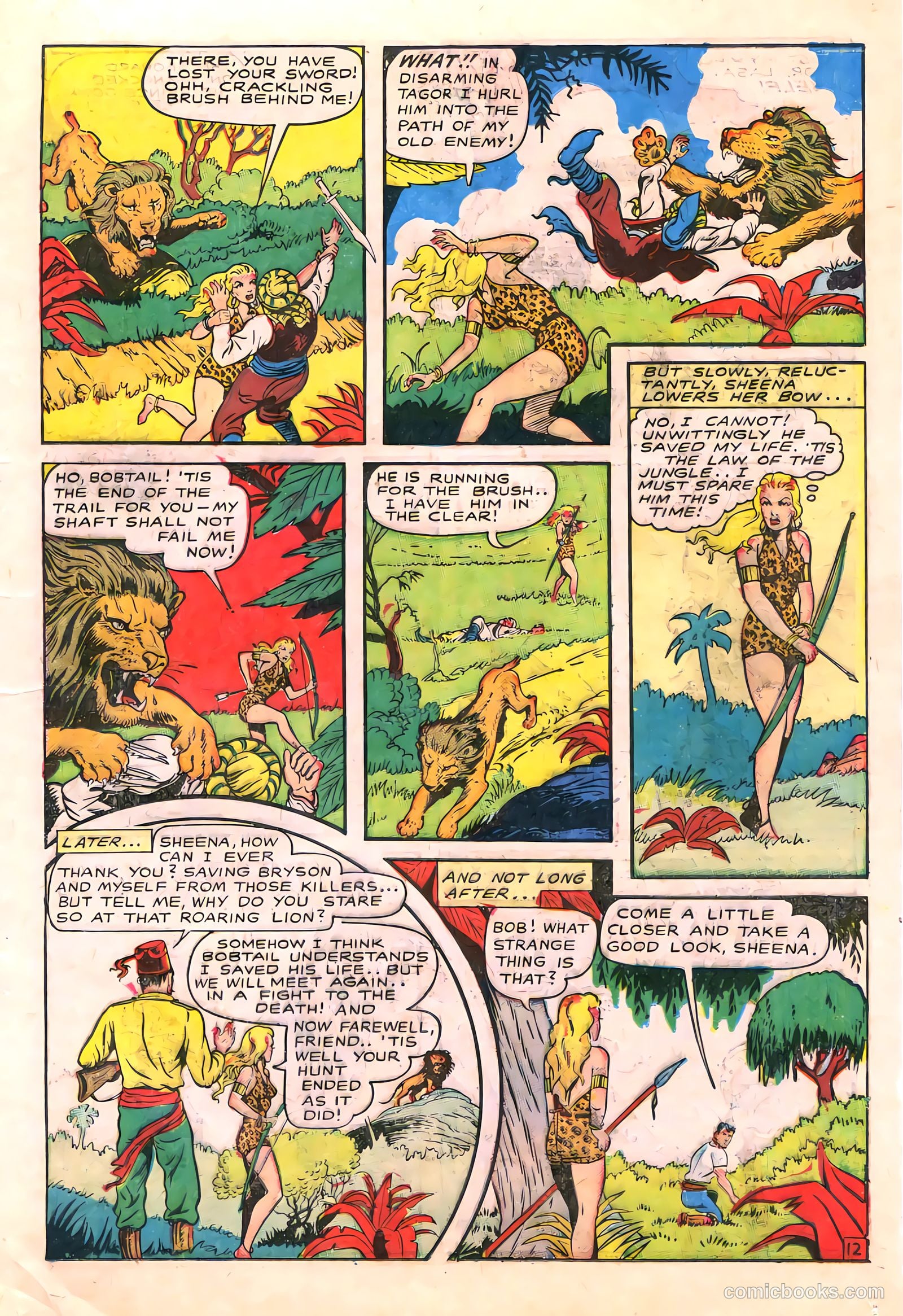 Sheena, Queen of the Jungle #6 (1950) — page 25 of 52