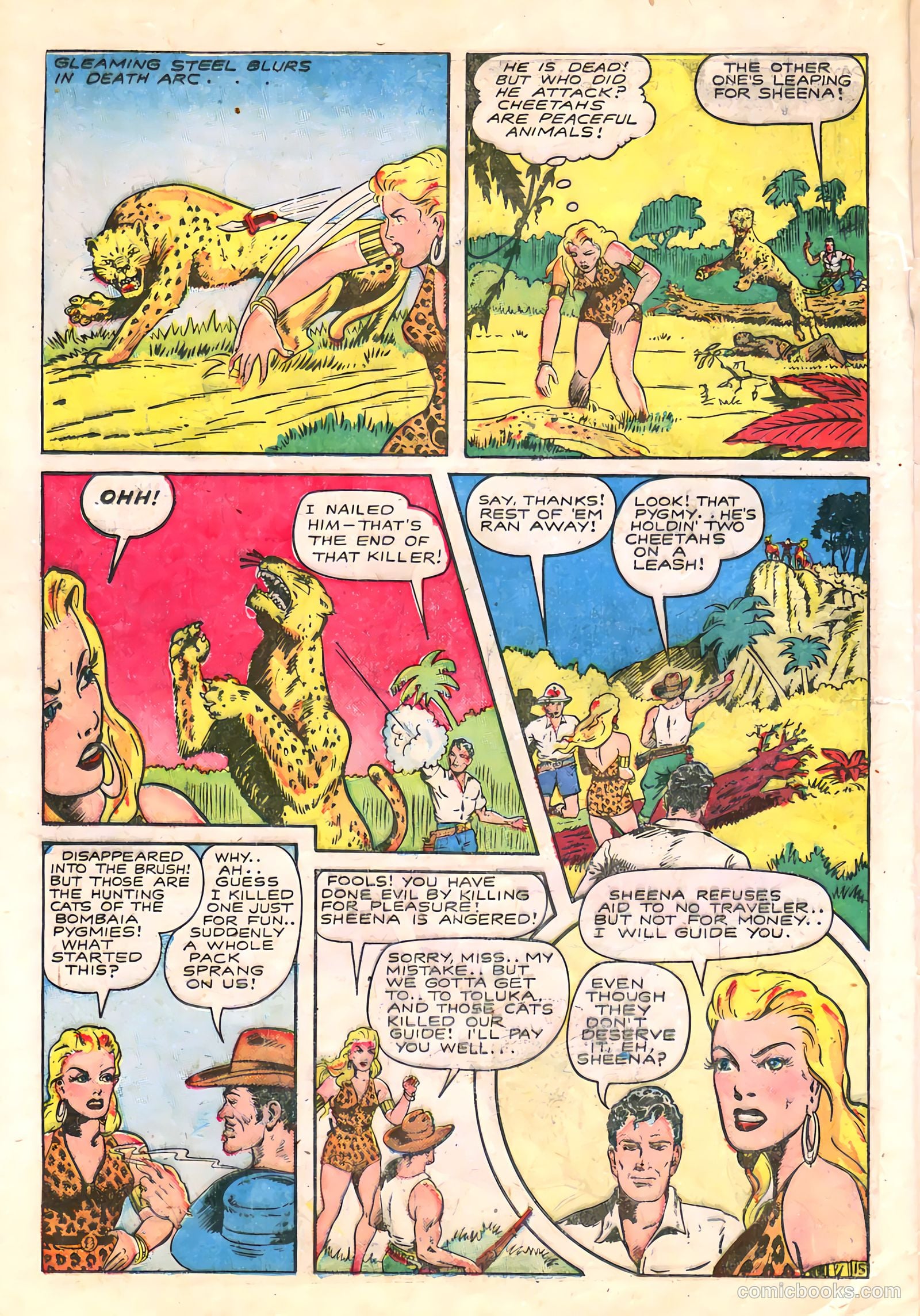 Sheena, Queen of the Jungle #6 (1950) — page 28 of 52