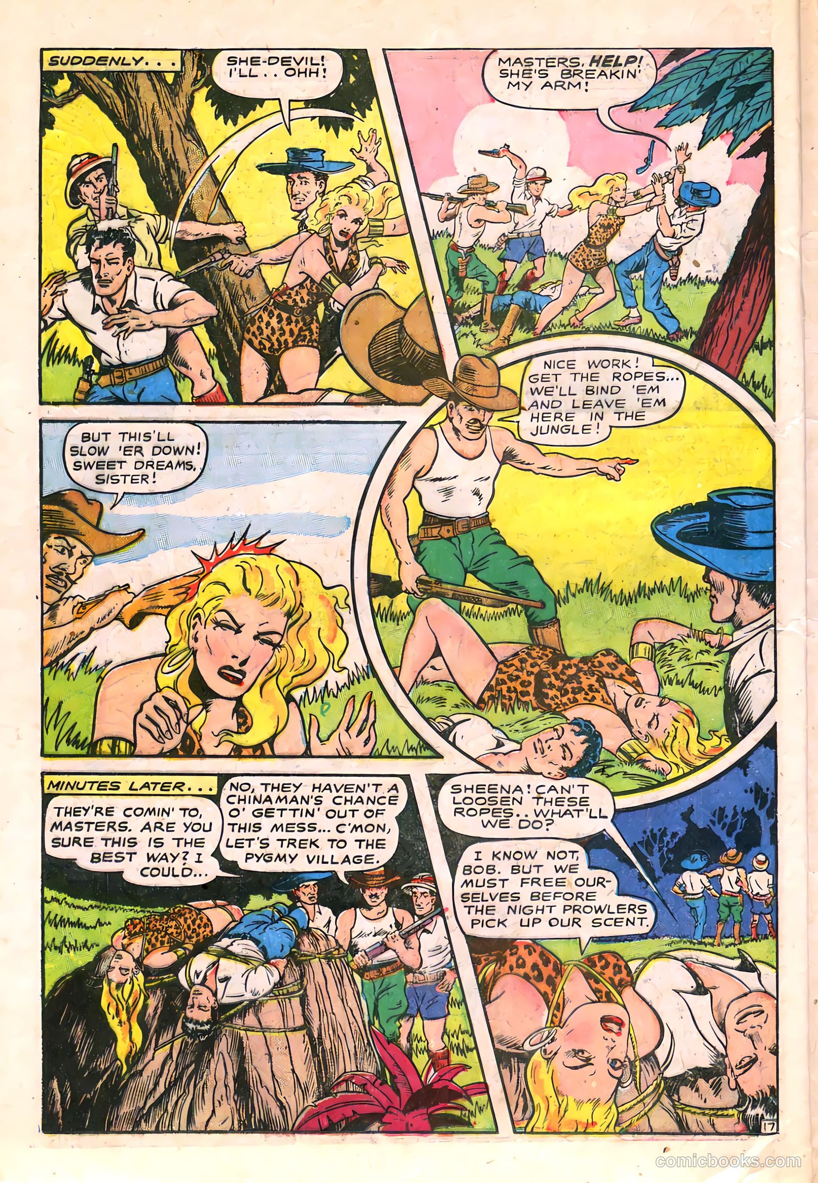 Sheena, Queen of the Jungle #6 (1950) — page 30 of 52