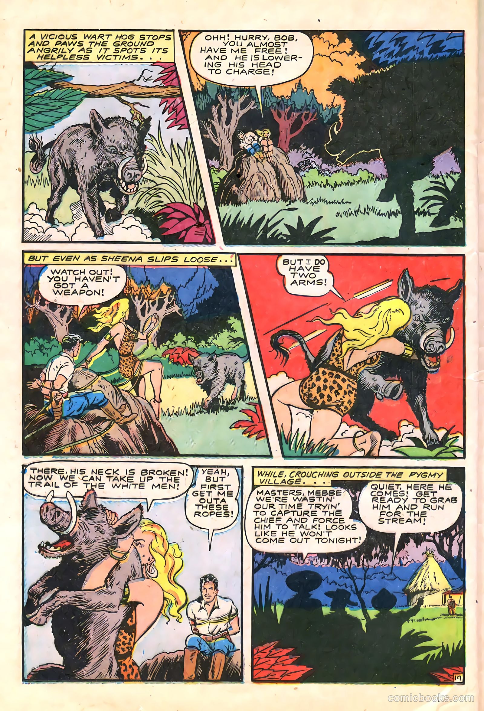 Sheena, Queen of the Jungle #6 (1950) — page 32 of 52