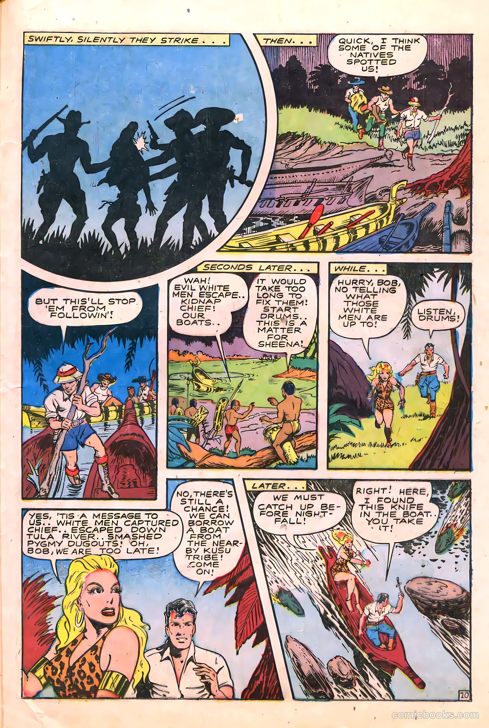 Sheena, Queen of the Jungle #6 (1950) — page 33 of 52