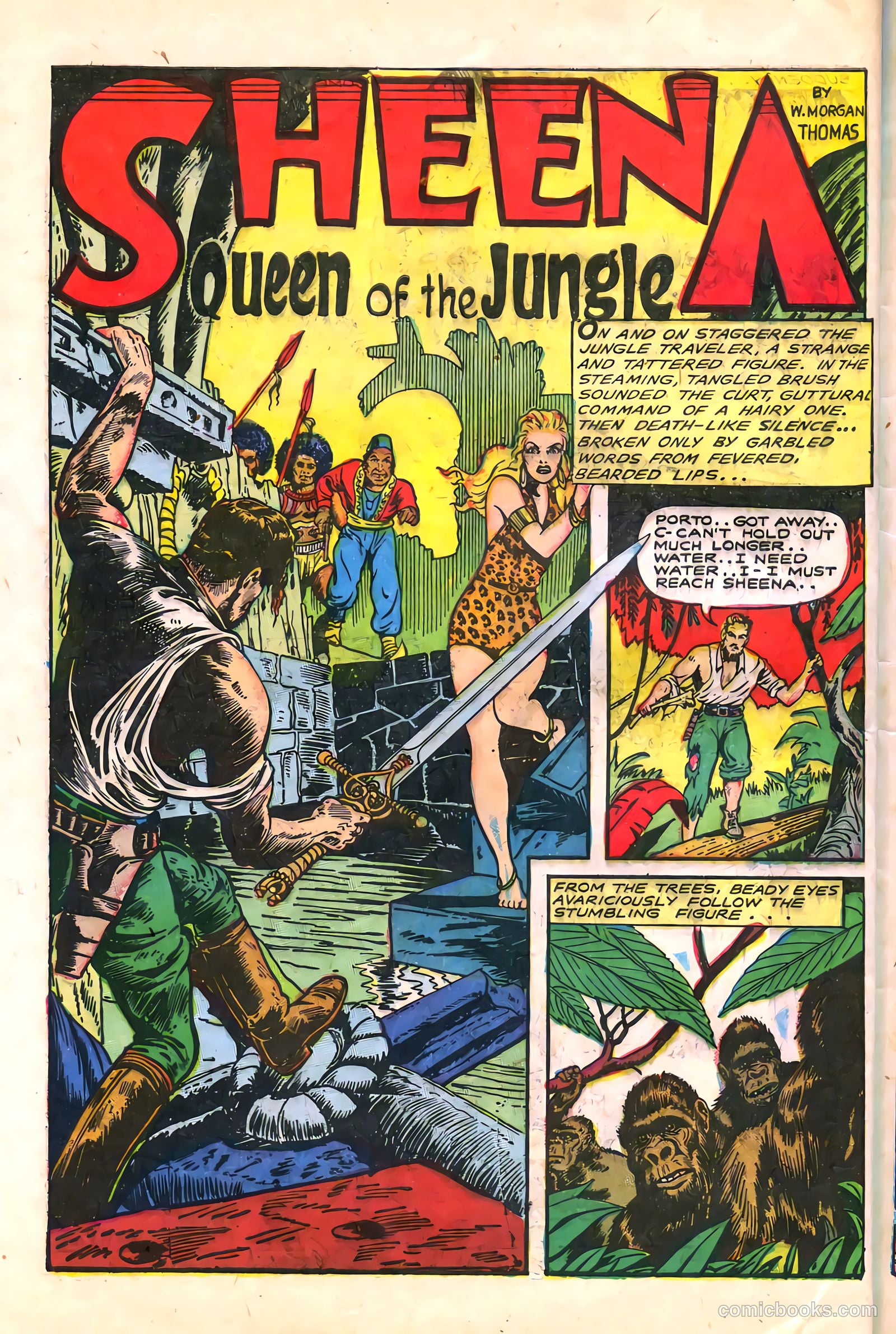 Sheena, Queen of the Jungle #6 (1950) — page 40 of 52