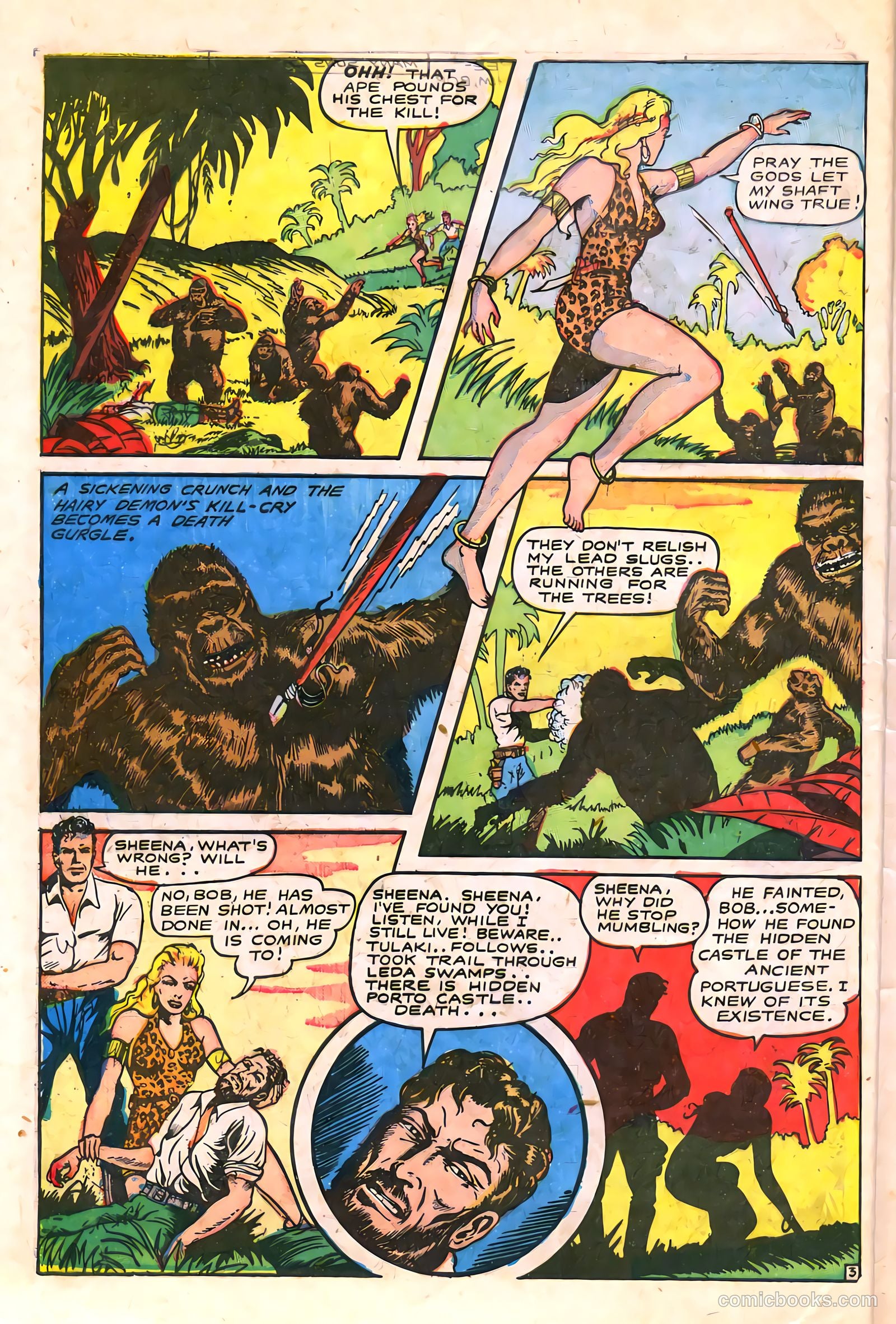 Sheena, Queen of the Jungle #6 (1950) — page 42 of 52