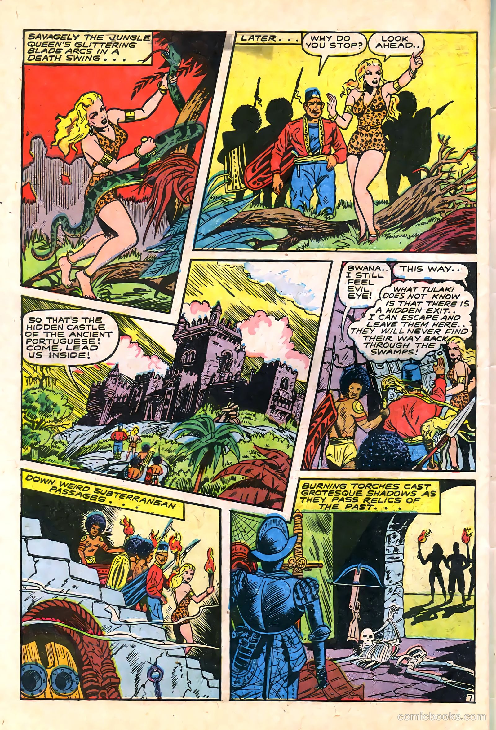 Sheena, Queen of the Jungle #6 (1950) — page 46 of 52