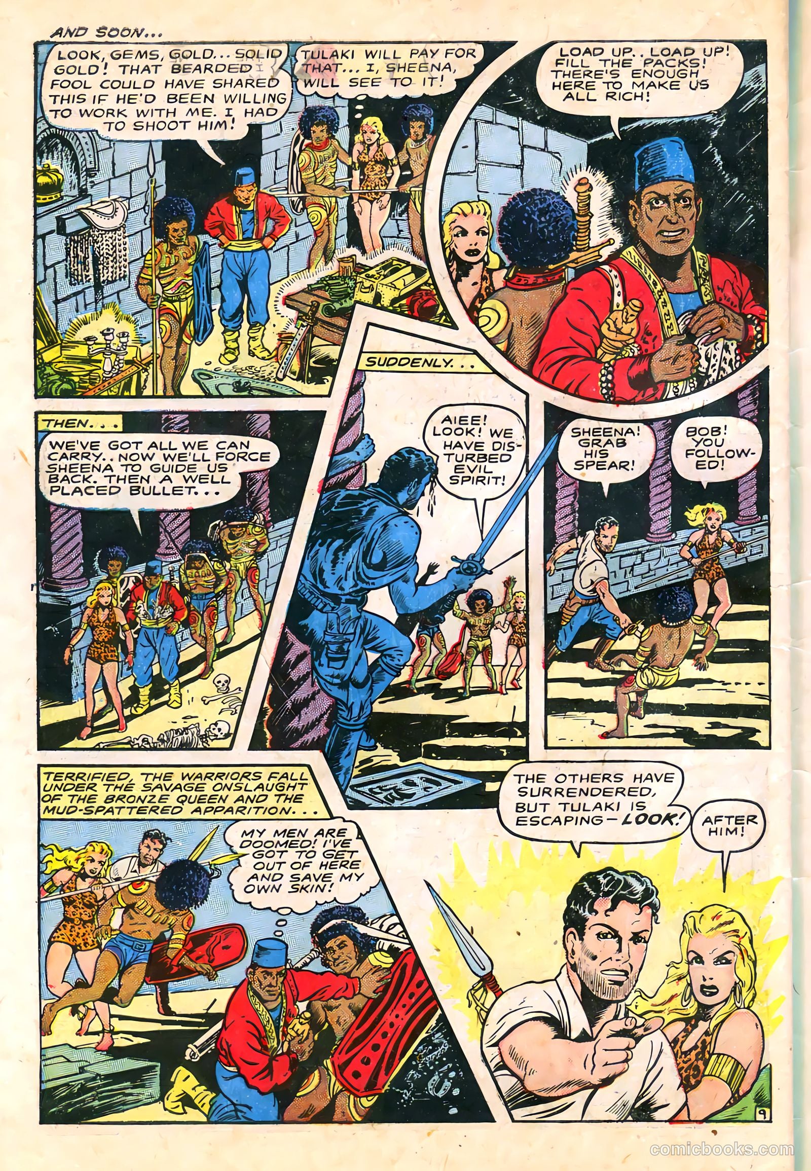 Sheena, Queen of the Jungle #6 (1950) — page 48 of 52